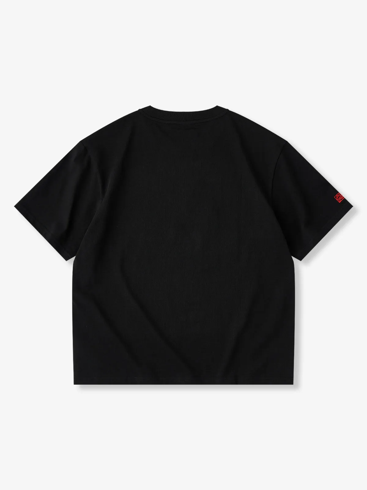 KARAKU × Koma “Strange Hundred Monster Stories” Printed & Embroidered Cotton T-Shirt sold by Karaku product image thumbnail 2