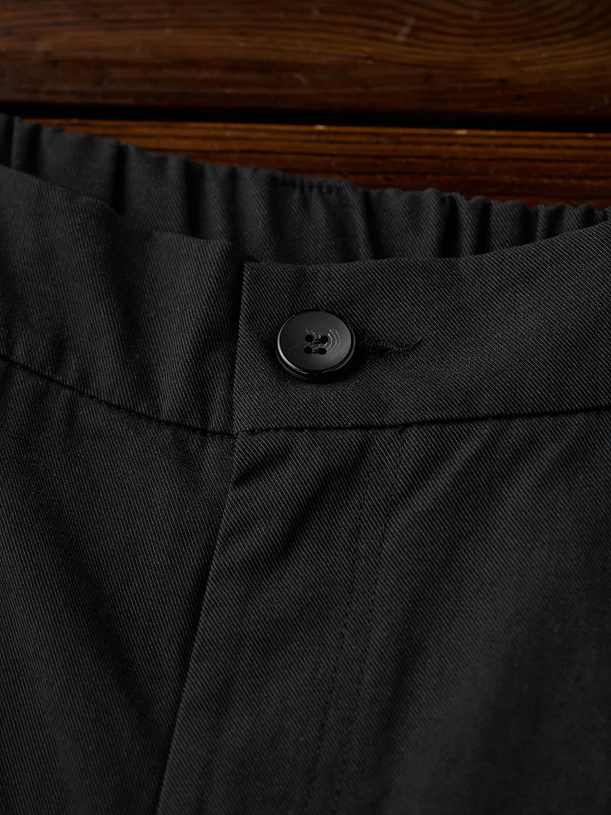Retro Relaxed Straight-Leg Cotton-Viscose Pants sold by Karaku product image thumbnail 5