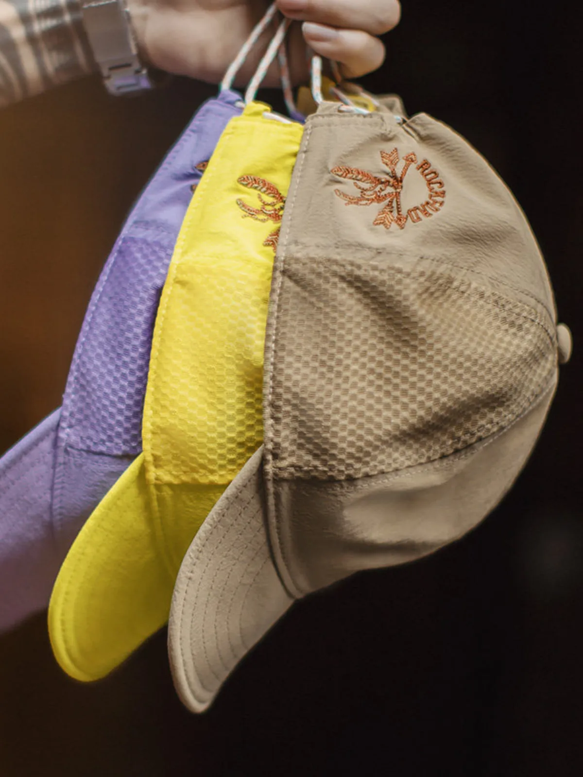 Lightweight Outdoor Quick Dry Baseball Cap Breathable Short Brim Hat sold by Karaku product image thumbnail 5