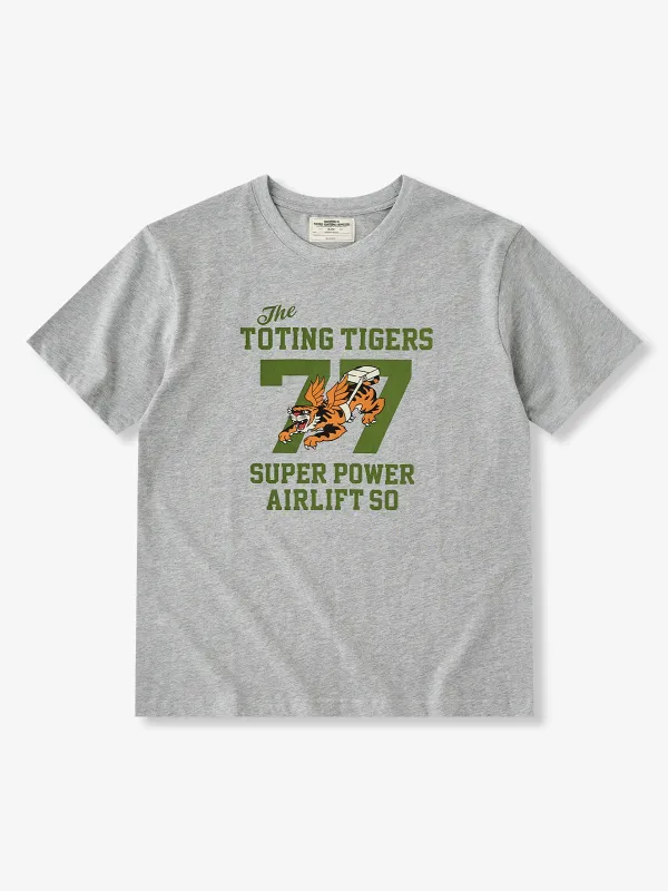 Toting Tigers Vintage Graphic Tee made by Karaku