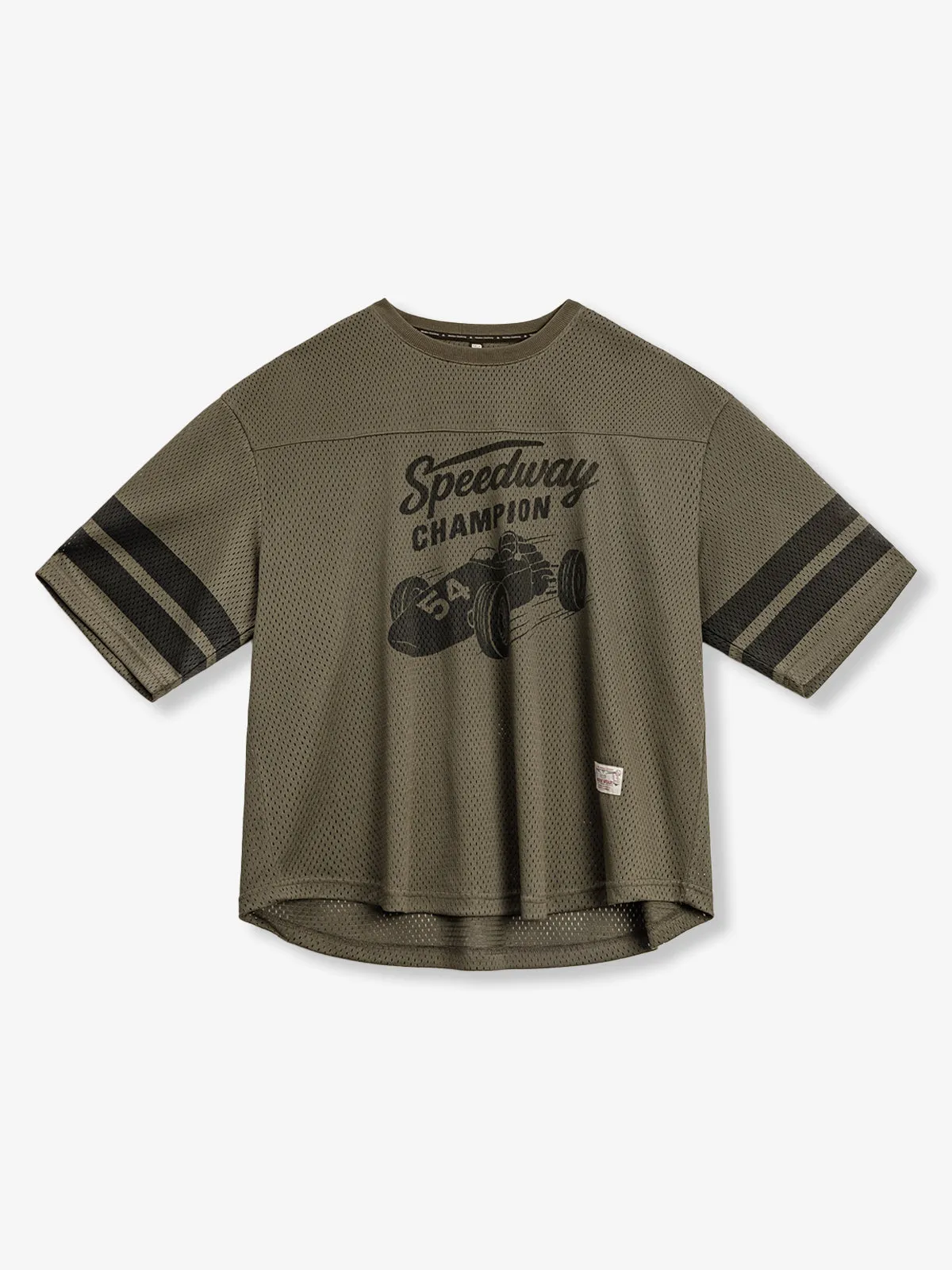 Vintage Racing Mesh Graphic Performance T-Shirt sold by Karaku