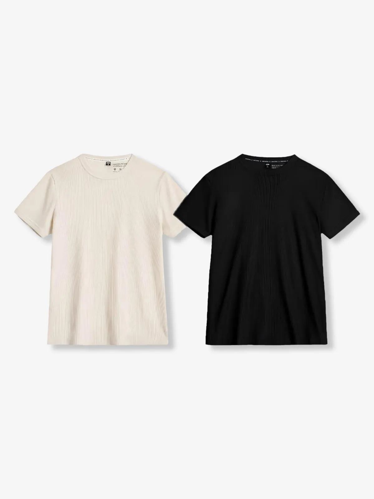 2-Pack Tailored-Fit Crew Neck T-Shirts sold by Karaku product image thumbnail 3