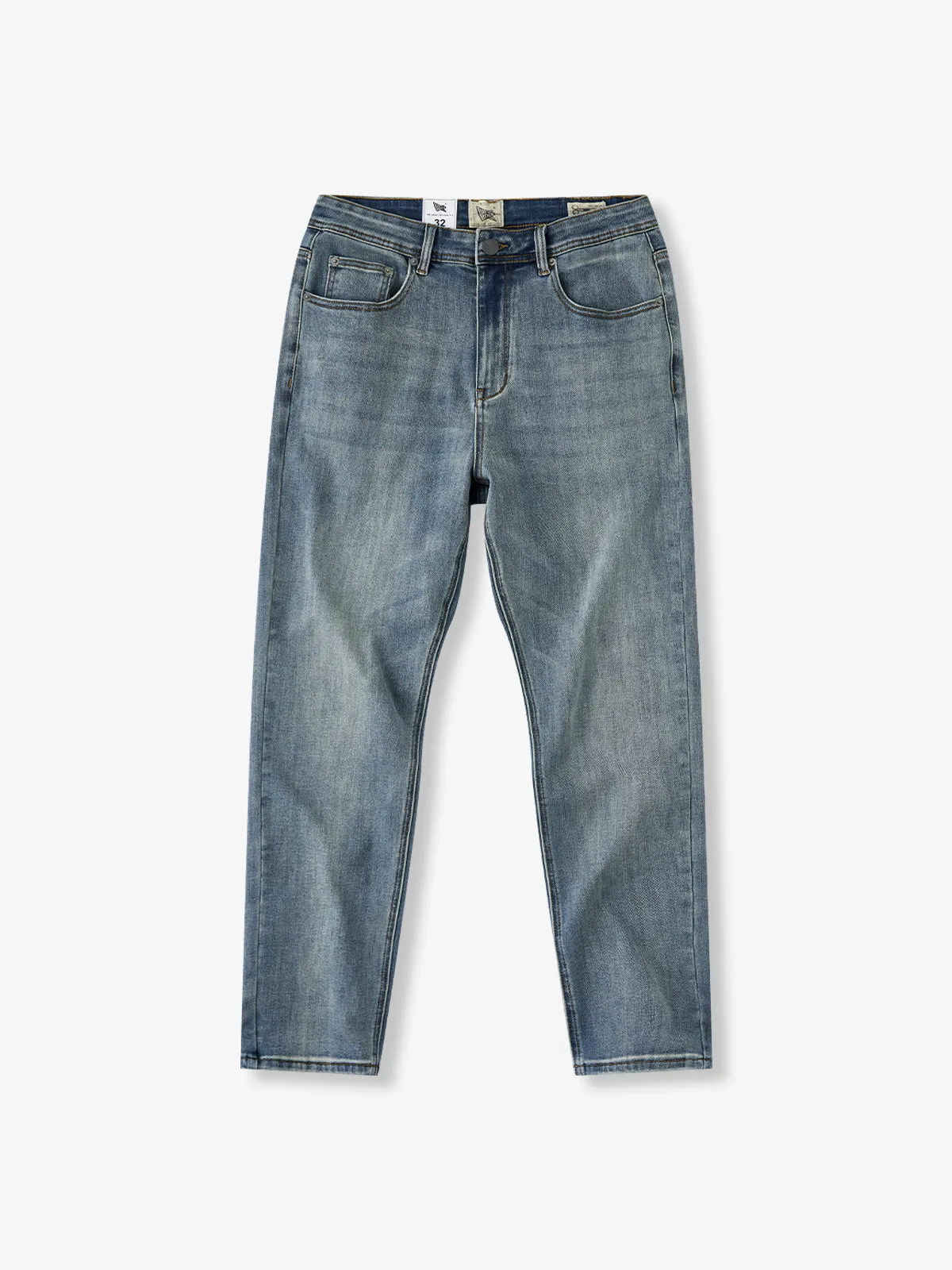 Classic Fade Straight-Leg Jeans sold by Karaku