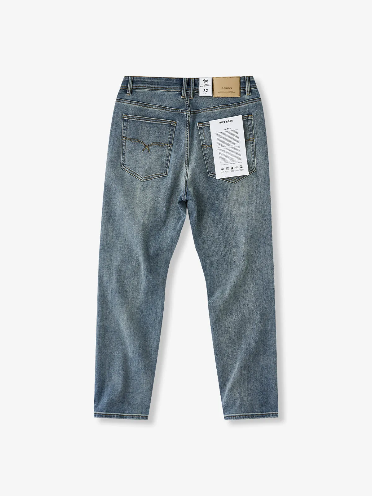 Classic Fade Straight-Leg Jeans sold by Karaku product image thumbnail 2