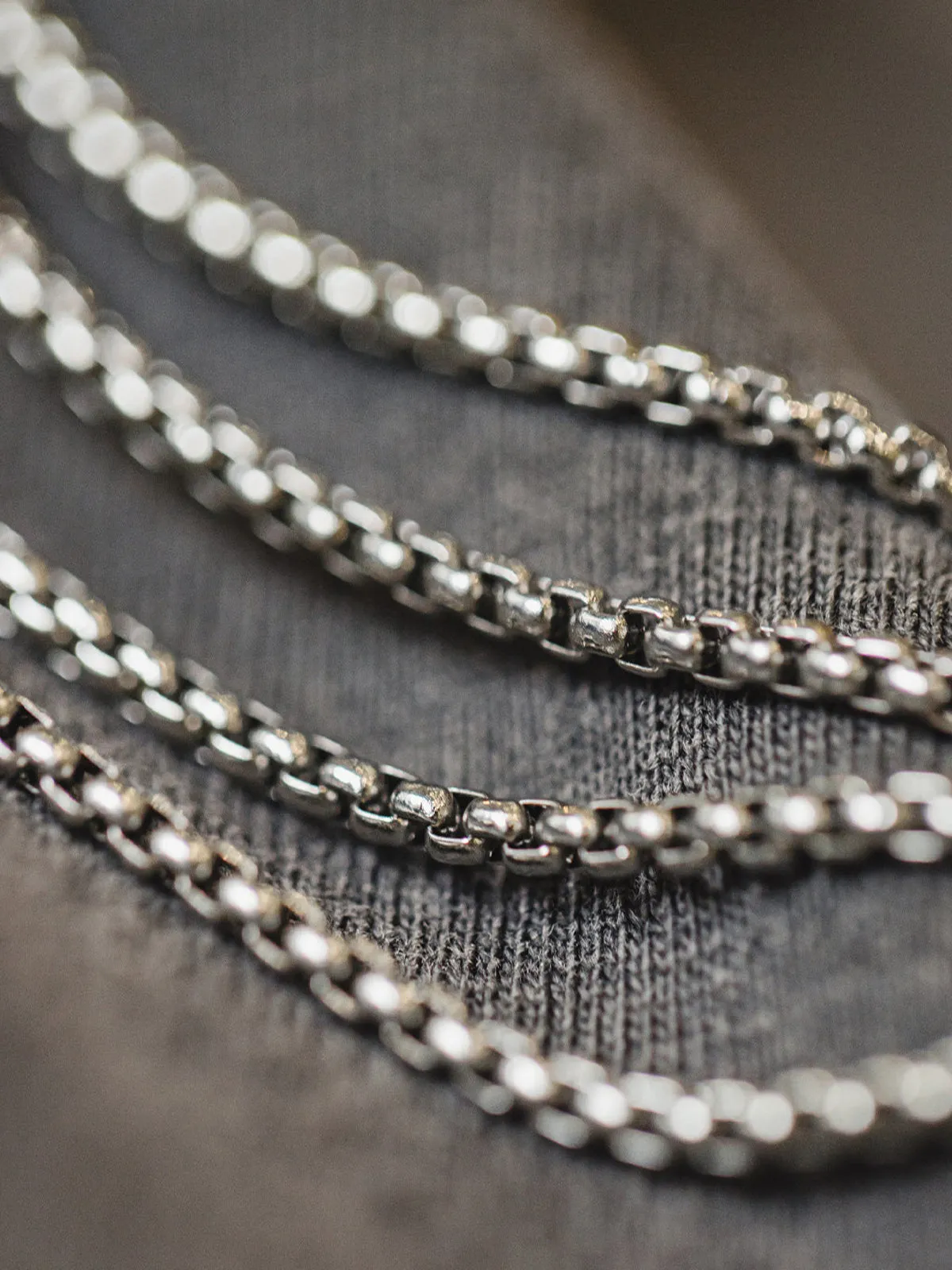 GET POWER, TOGETHER Dumbbell Pendant Stainless Steel Necklace sold by Karaku product image thumbnail 2
