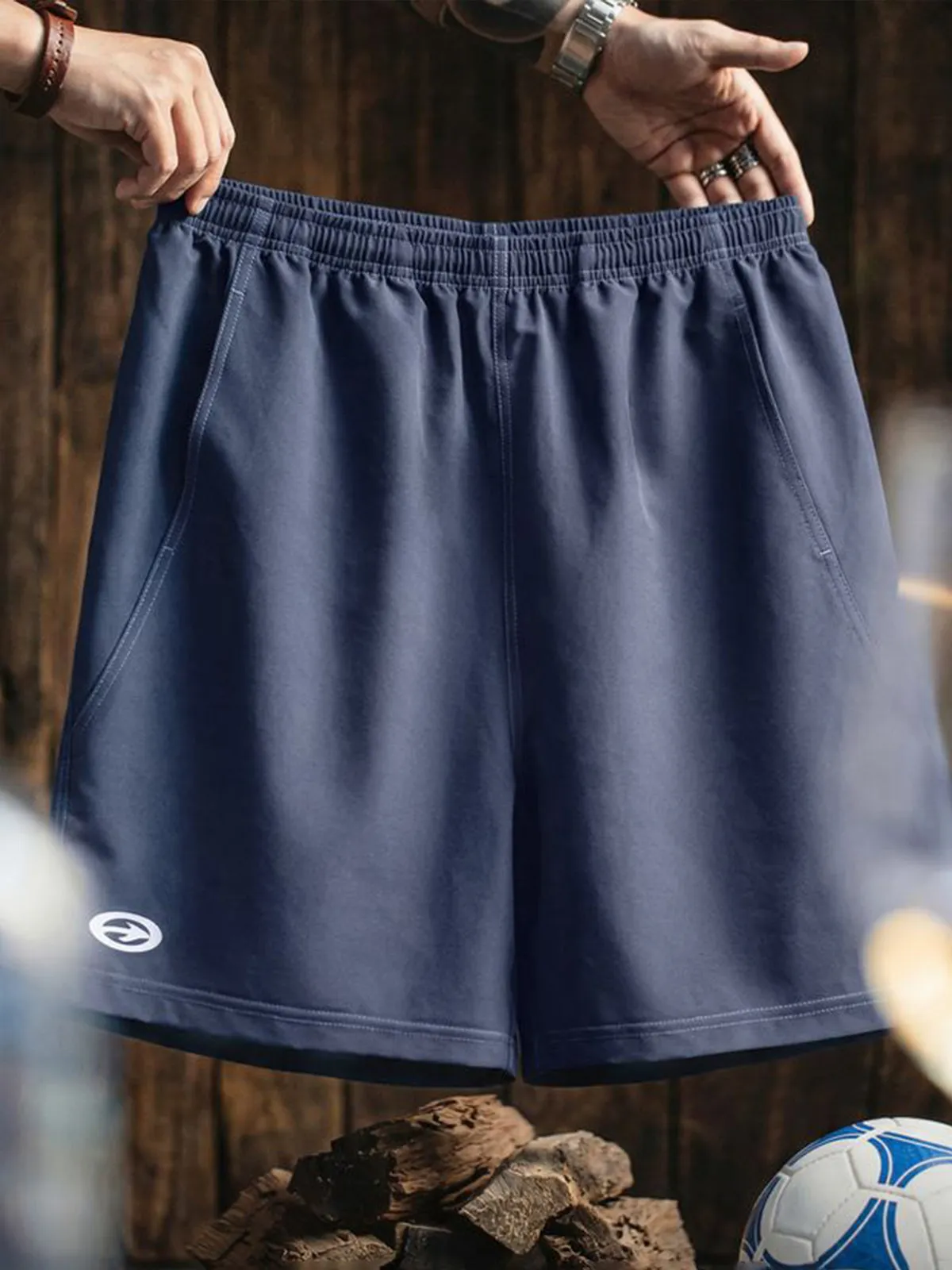 Contrast Stitch Quick Dry Training Shorts sold by Karaku product image thumbnail 2