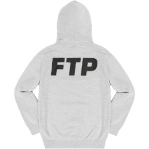 PUFF PRINT LOGO PULLOVER(HEATHER GRAY) sold by FTP