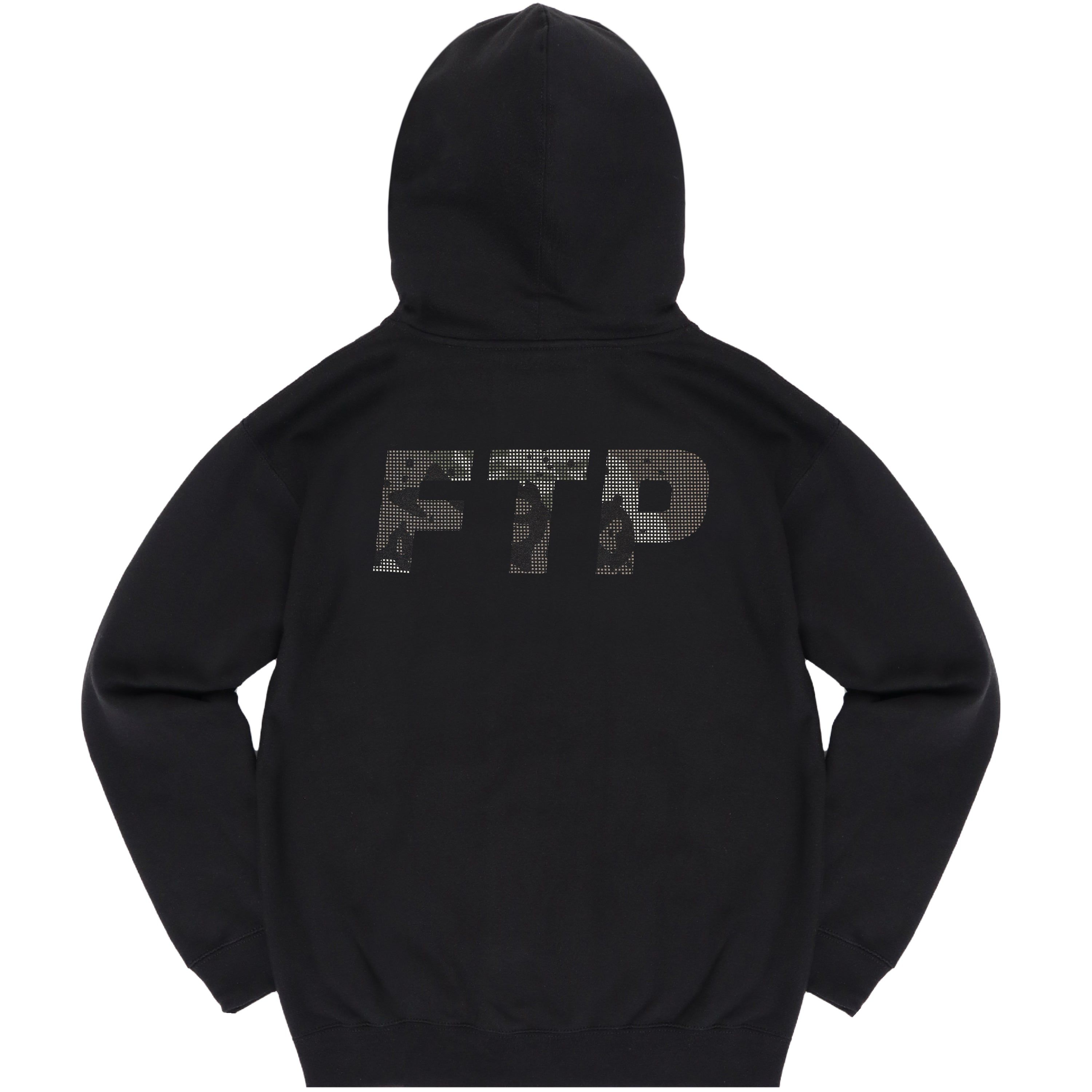 NIGHT CAMO LOGO PULLOVER(BLACK) sold by FTP product image thumbnail 2