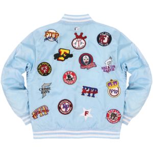 LEAGUE VARSITY JACKET(LIGHT BLUE) sold by FTP