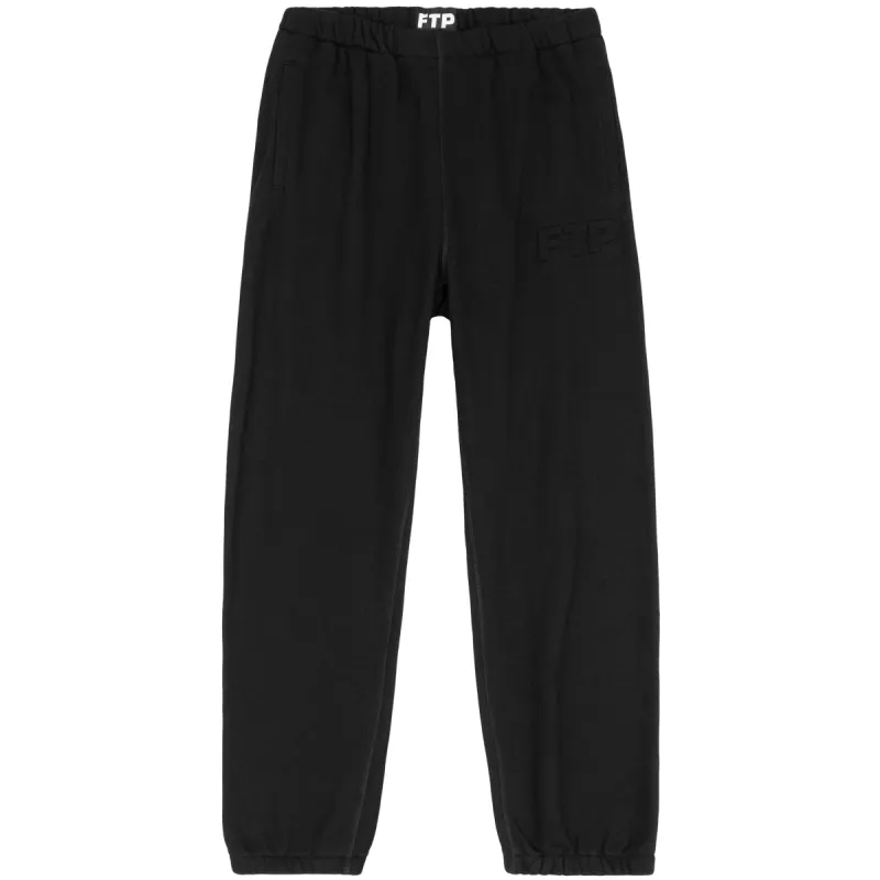 EMBOSSED LOGO SWEATPANT(BLACK) sold by FTP