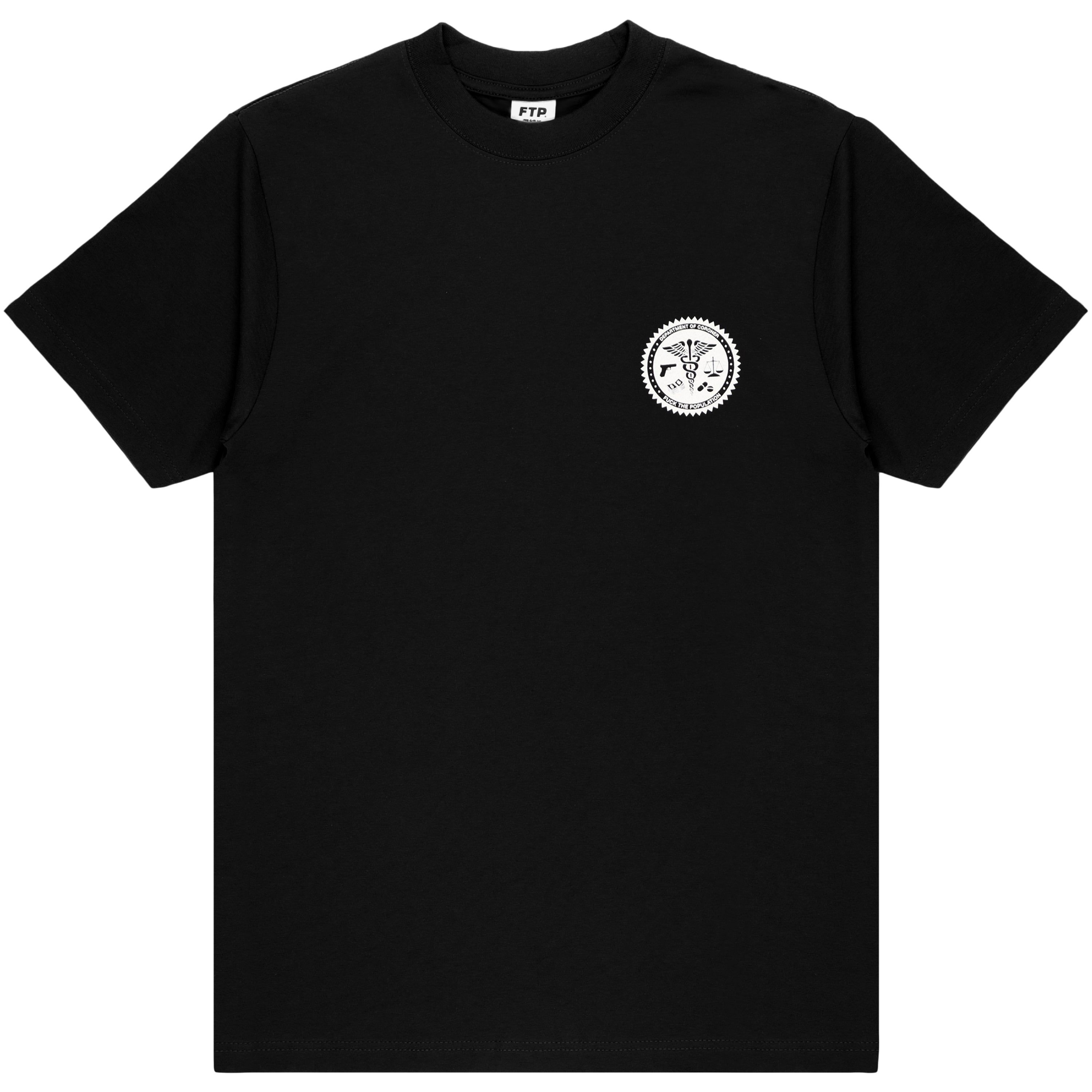 CORONER TEE(BLACK) sold by FTP