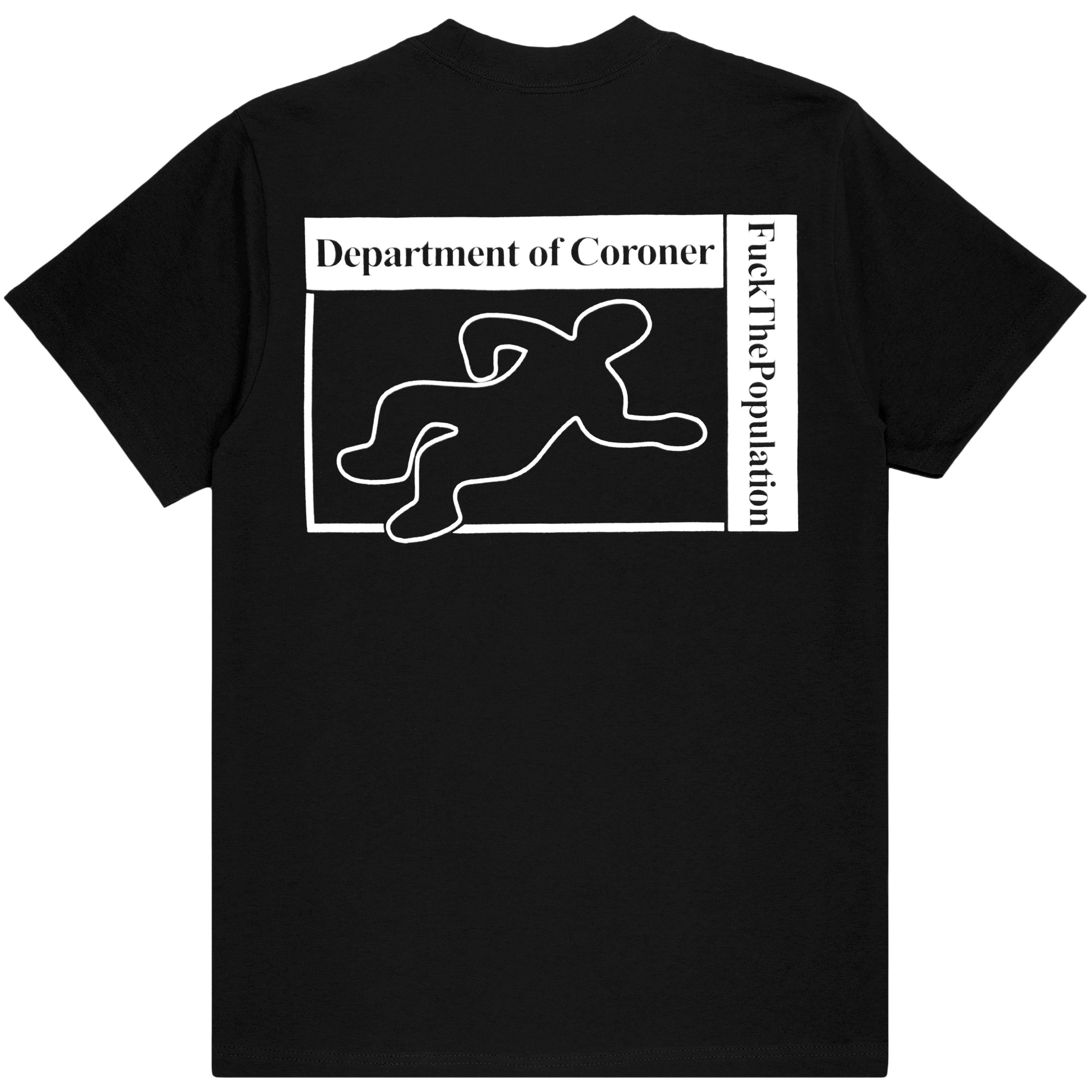 CORONER TEE(BLACK) sold by FTP product image thumbnail 2