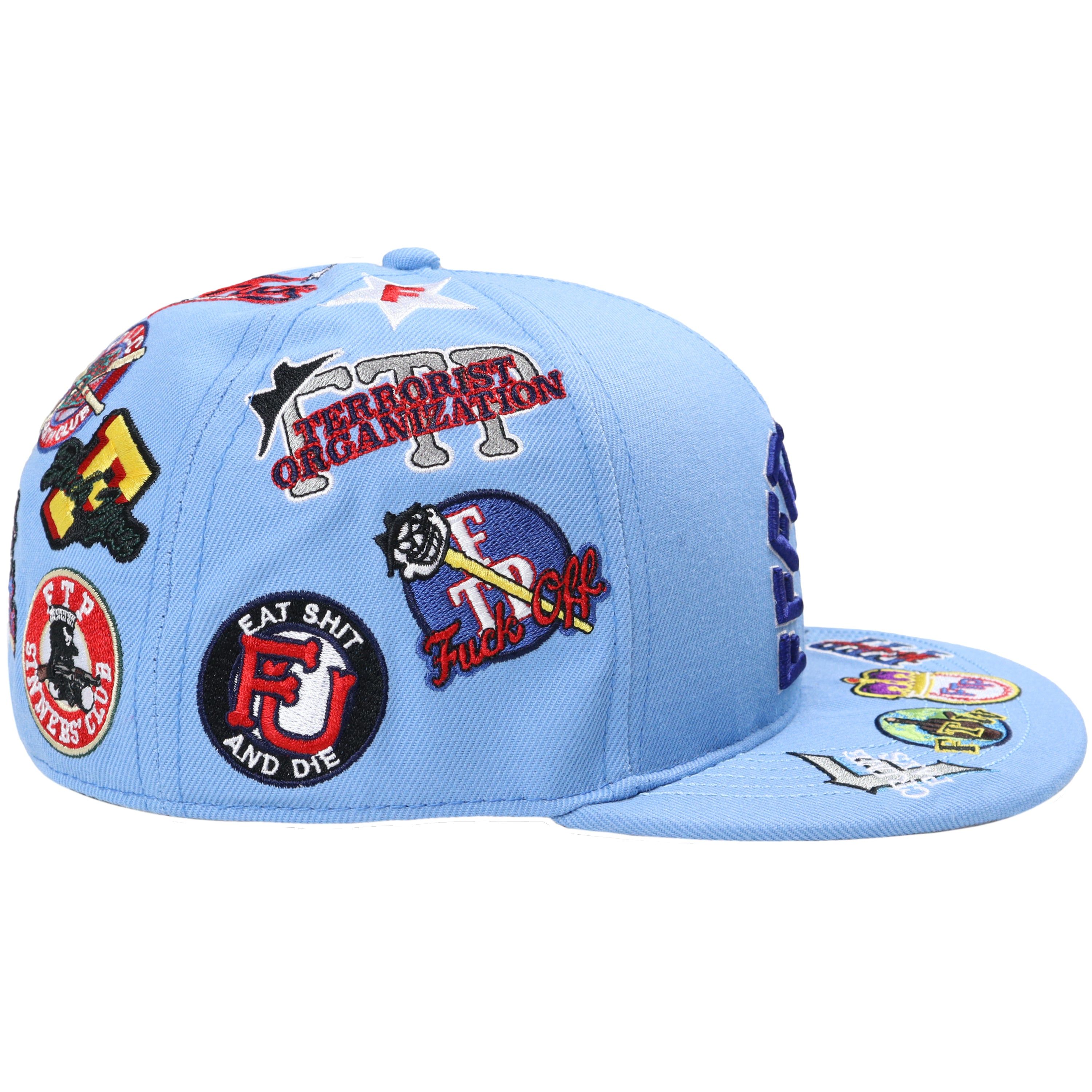 LEAGUE FITTED HAT(LIGHT BLUE) sold by FTP product image thumbnail 4
