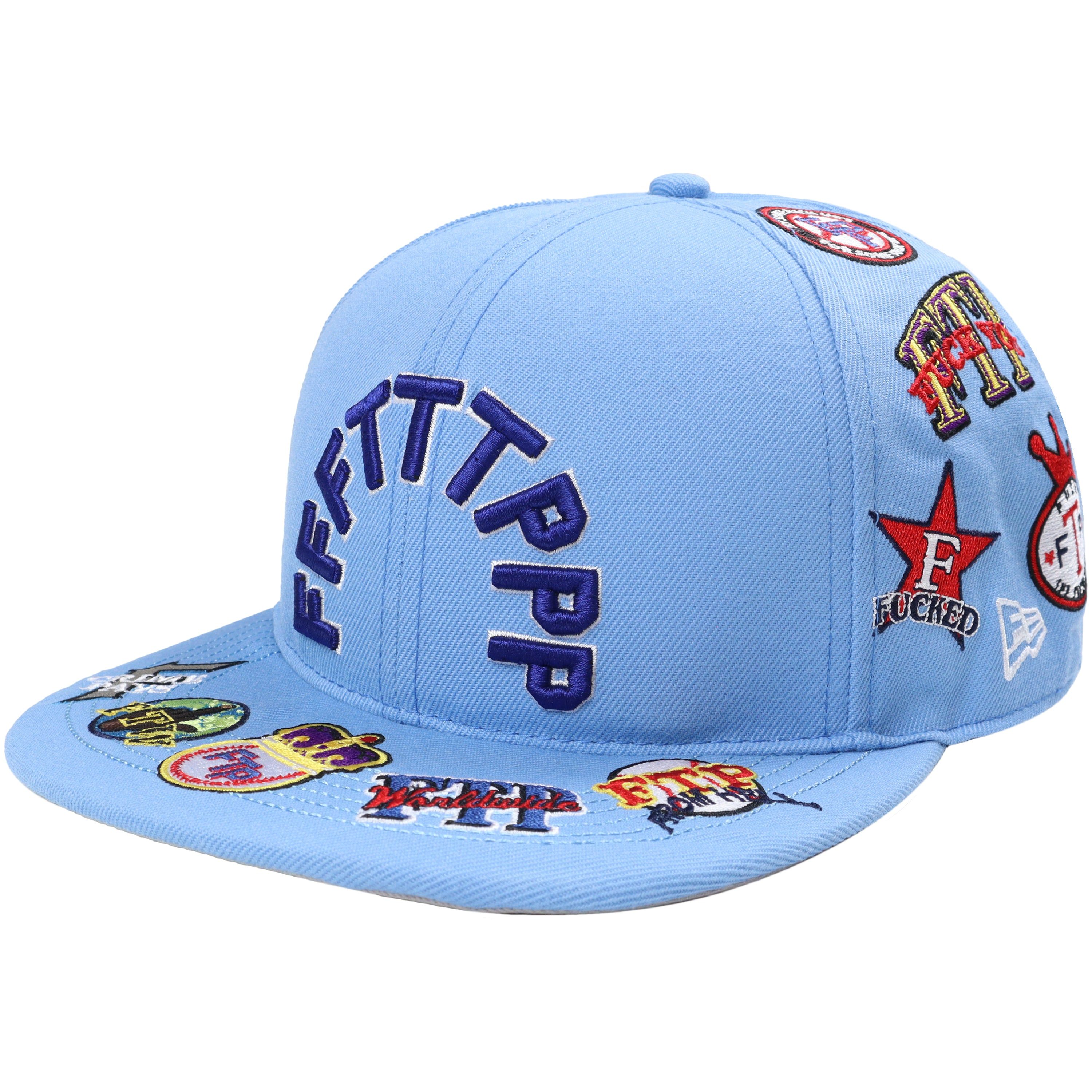 LEAGUE FITTED HAT(LIGHT BLUE) sold by FTP