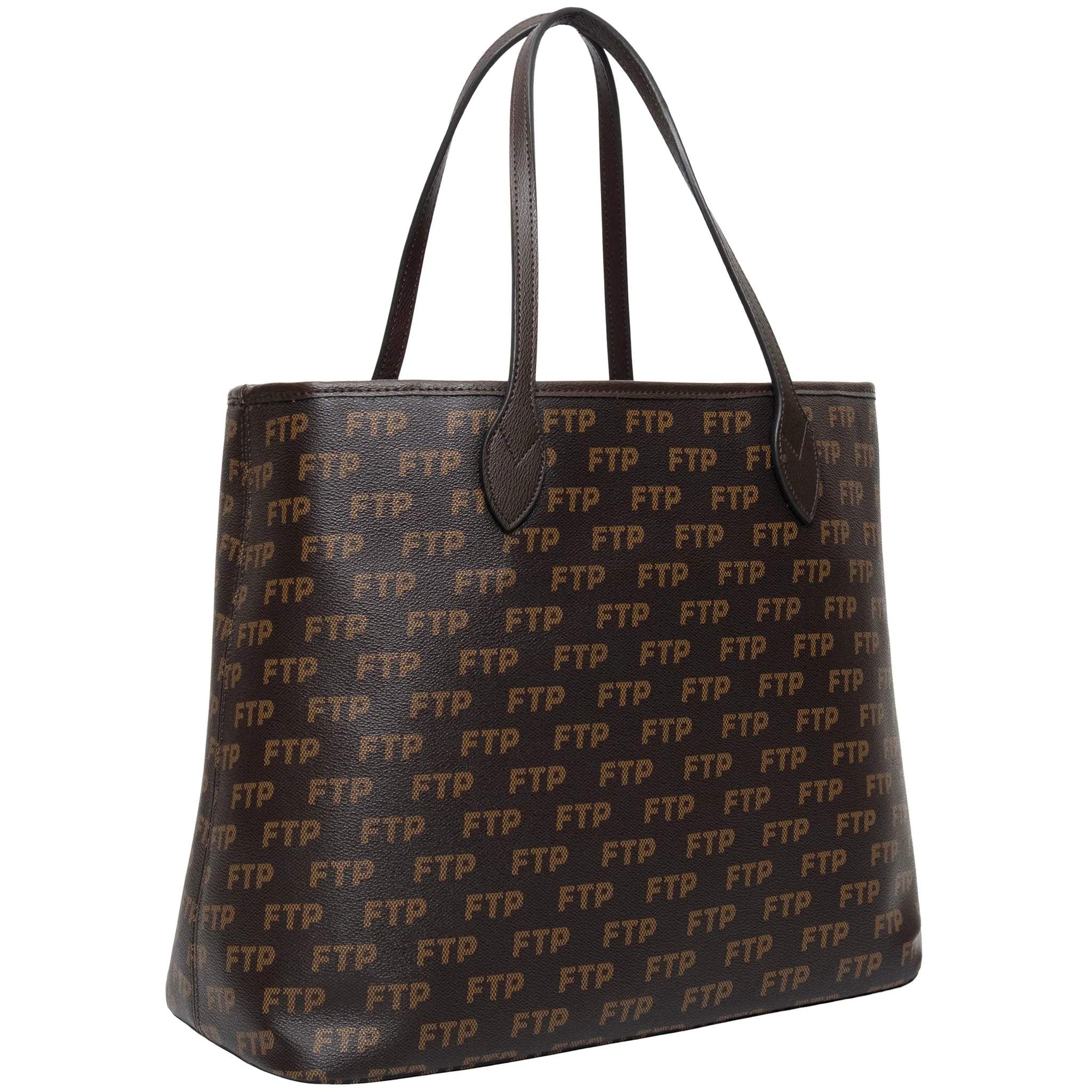 LOGO RÉPÉTÉ TOTE BAG(BROWN) sold by FTP product image thumbnail 2