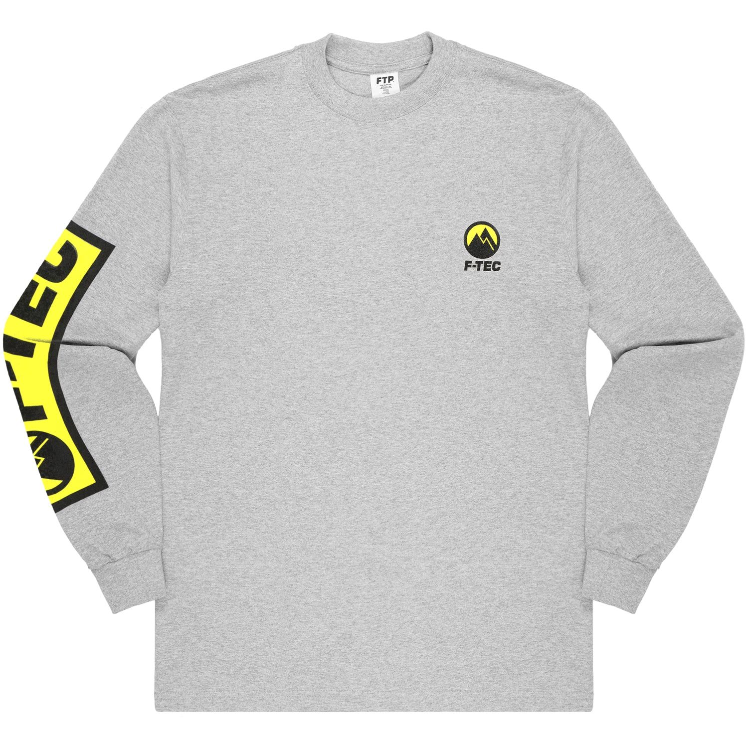 F-TEC L/S TEE(HEATHER GRAY) sold by FTP