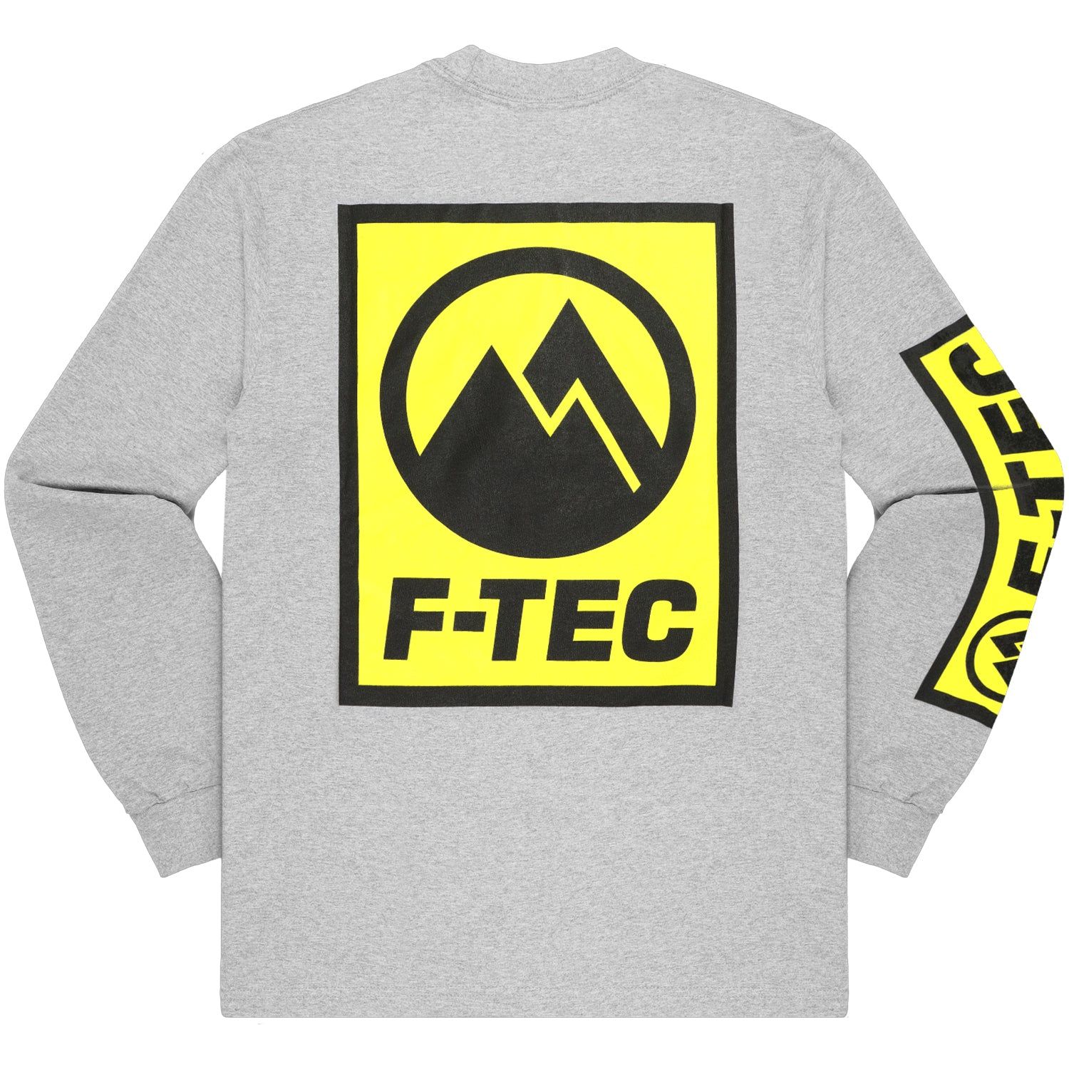 F-TEC L/S TEE(HEATHER GRAY) sold by FTP product image thumbnail 2