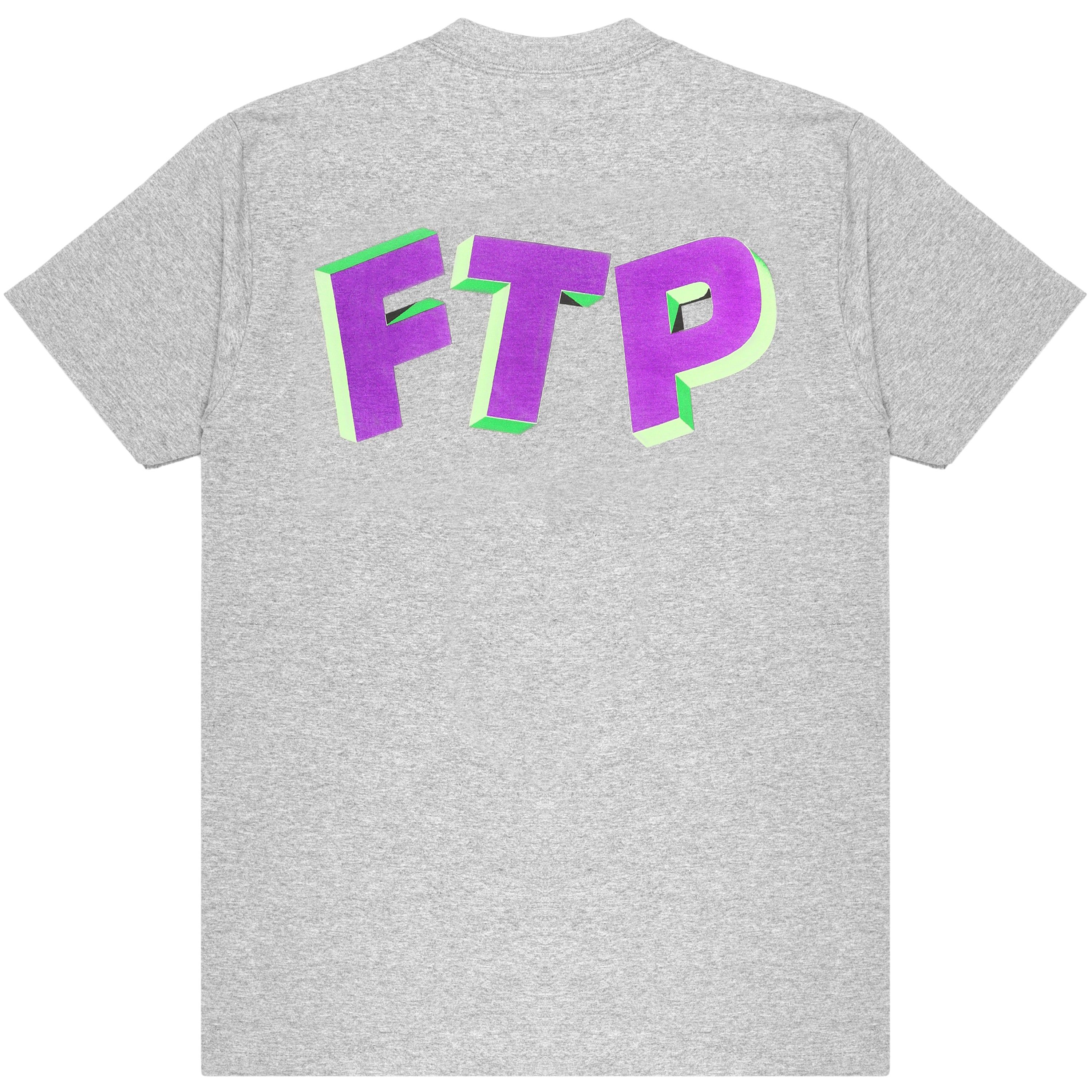 3D LOGO TEE(HEATHER GRAY) sold by FTP product image thumbnail 2