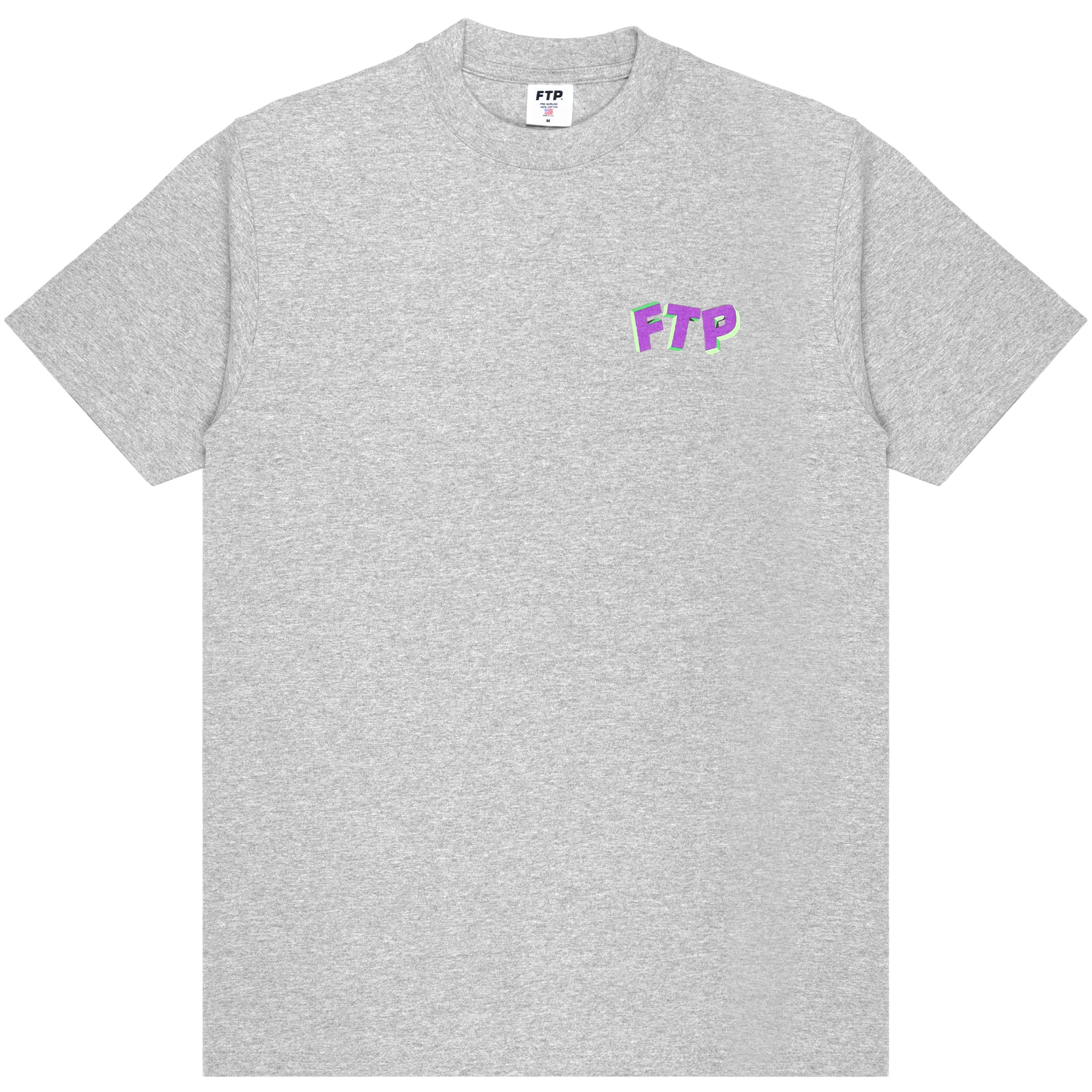 3D LOGO TEE(HEATHER GRAY) sold by FTP