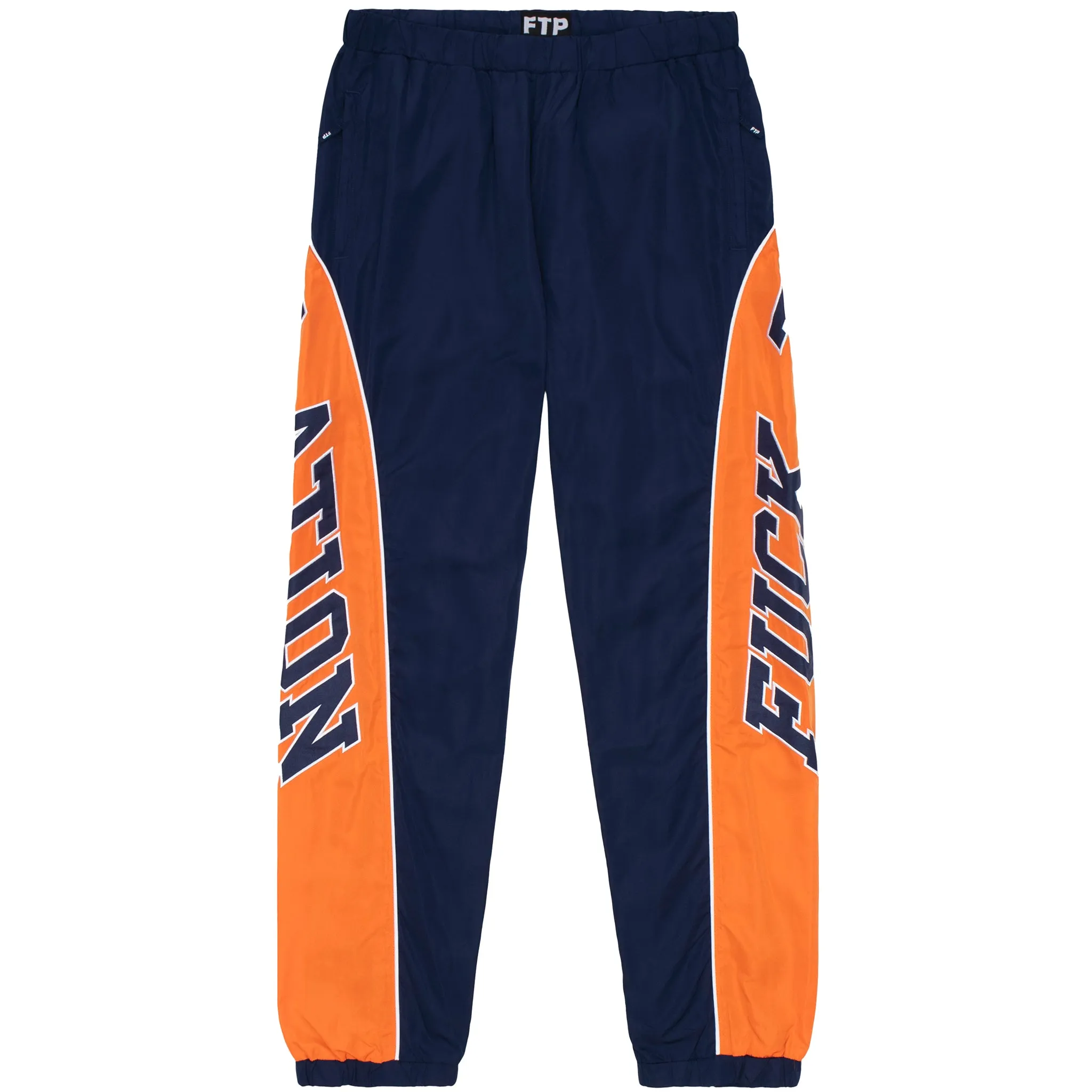 SPELL OUT TRACK PANT(NAVY) sold by FTP