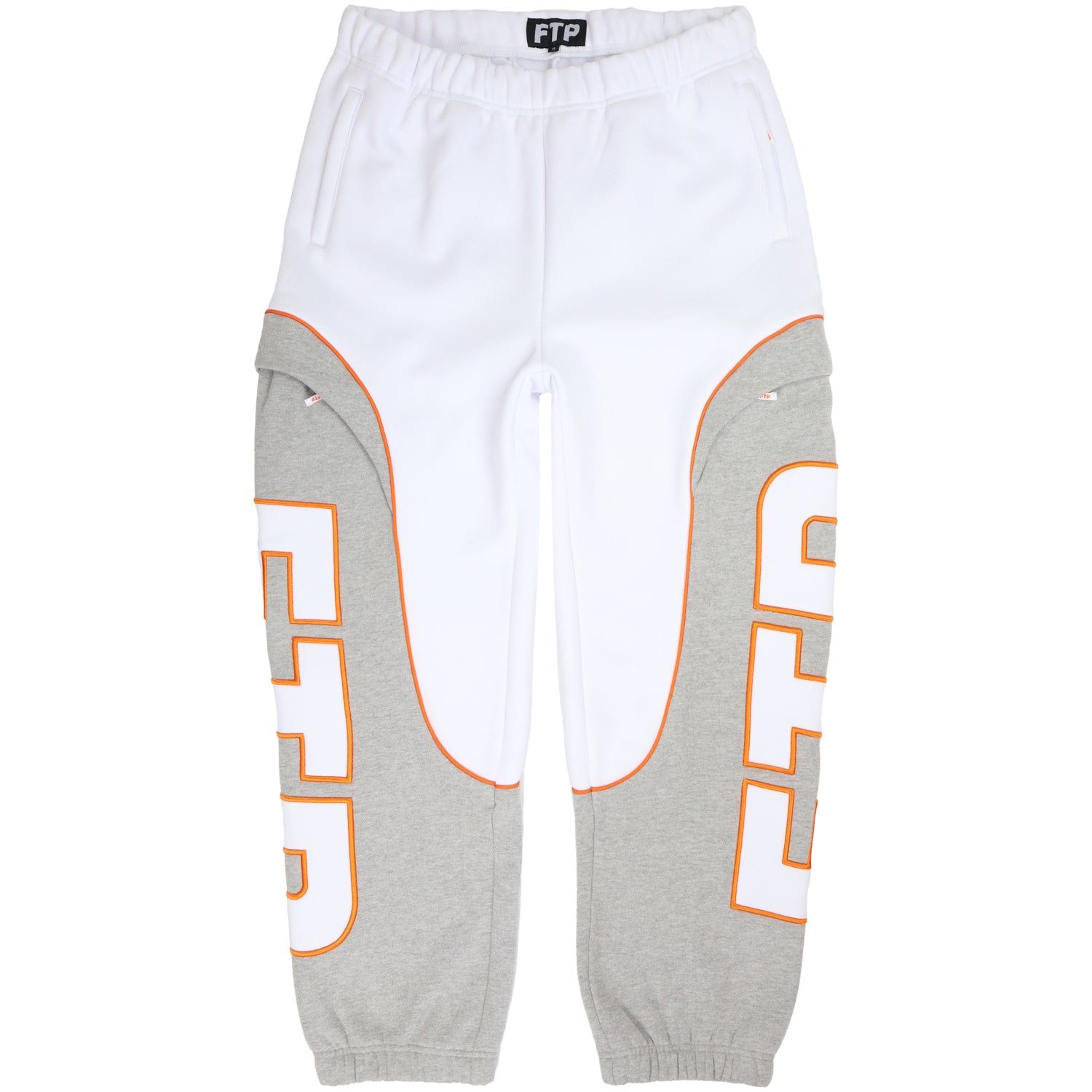 MESH PIPING LOGO SWEATPANT(HEATHER GRAY) sold by FTP