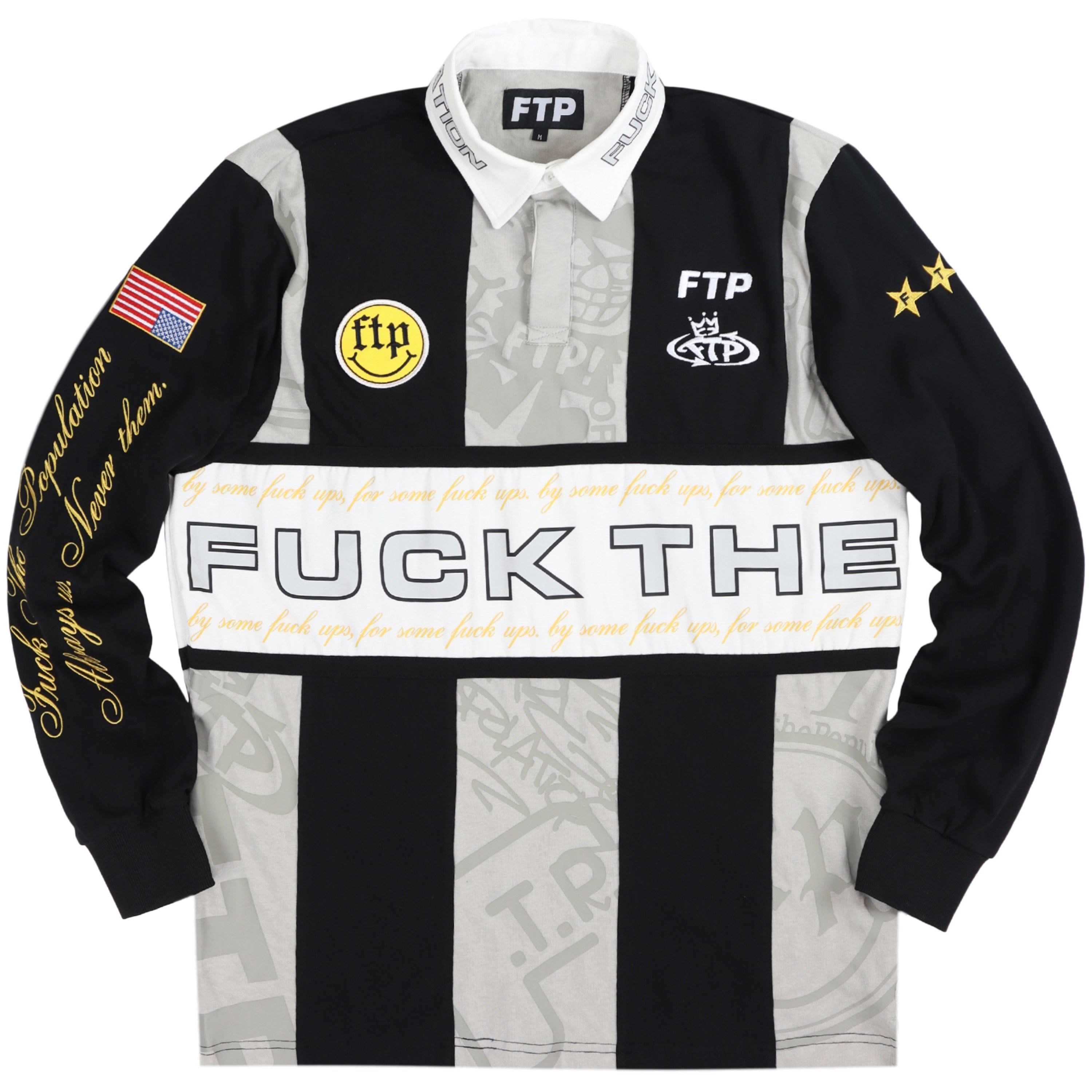 SOUVENIR RUGBY JERSEY(BLACK) sold by FTP