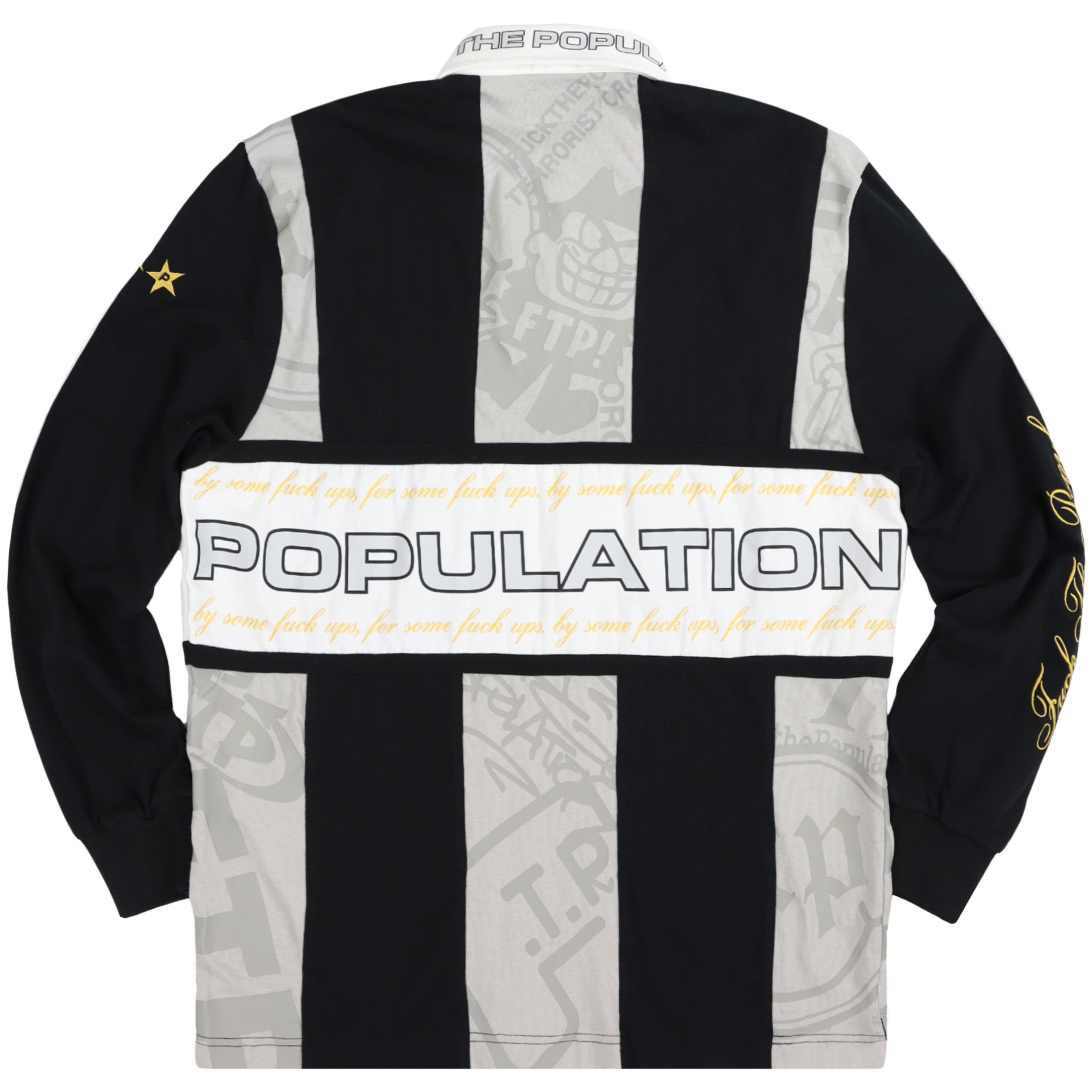 SOUVENIR RUGBY JERSEY(BLACK) sold by FTP product image thumbnail 2