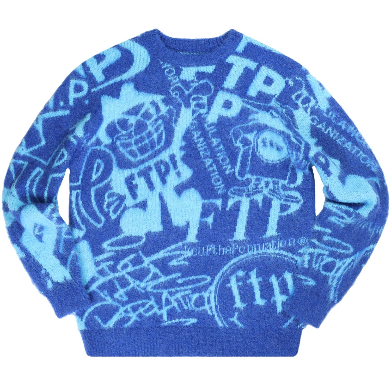 ARCHIVE MOHAIR SWEATER(ROYAL) sold by FTP