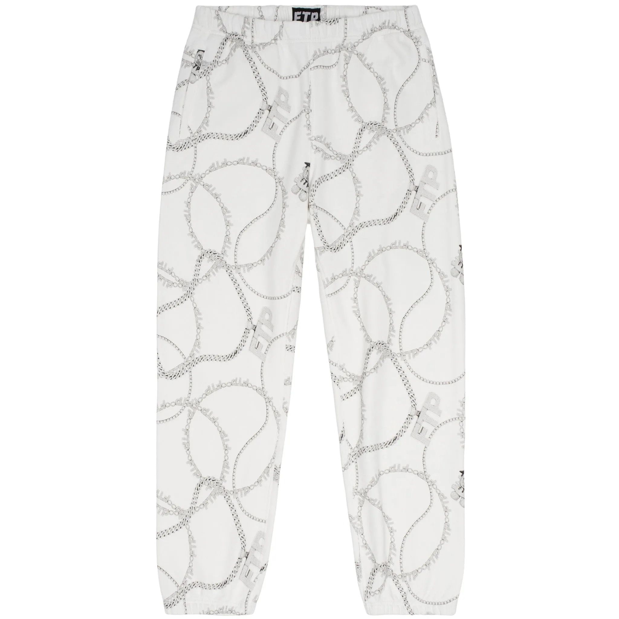 DIAMOND CHAIN SWEATPANT(WHITE) sold by FTP