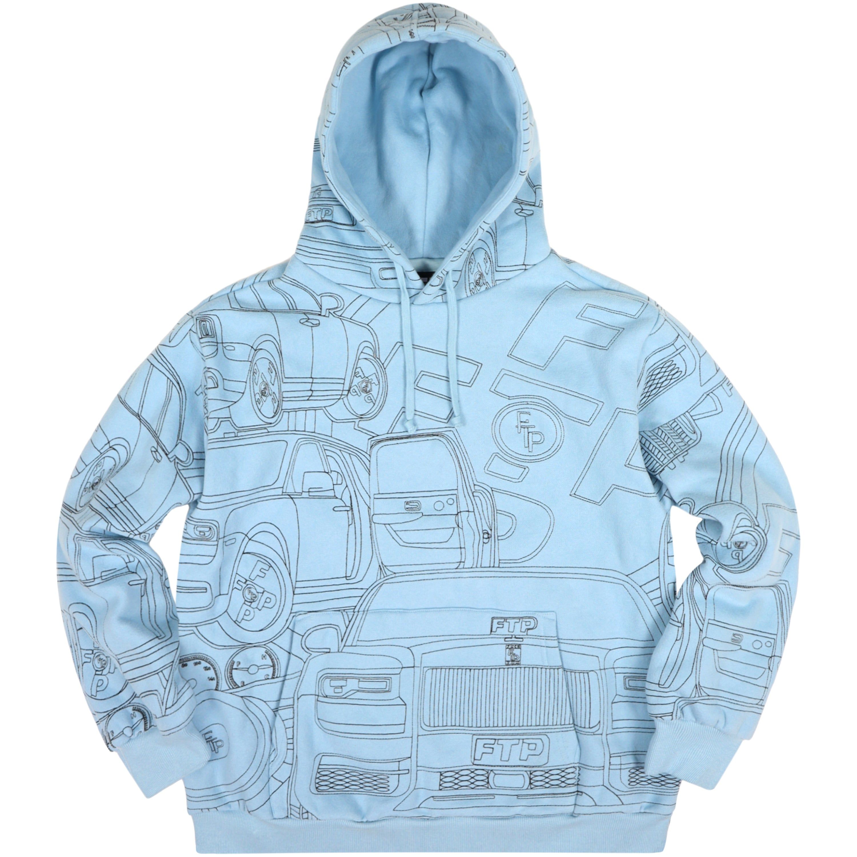 BIG BODY PULLOVER(SKY BLUE) sold by FTP