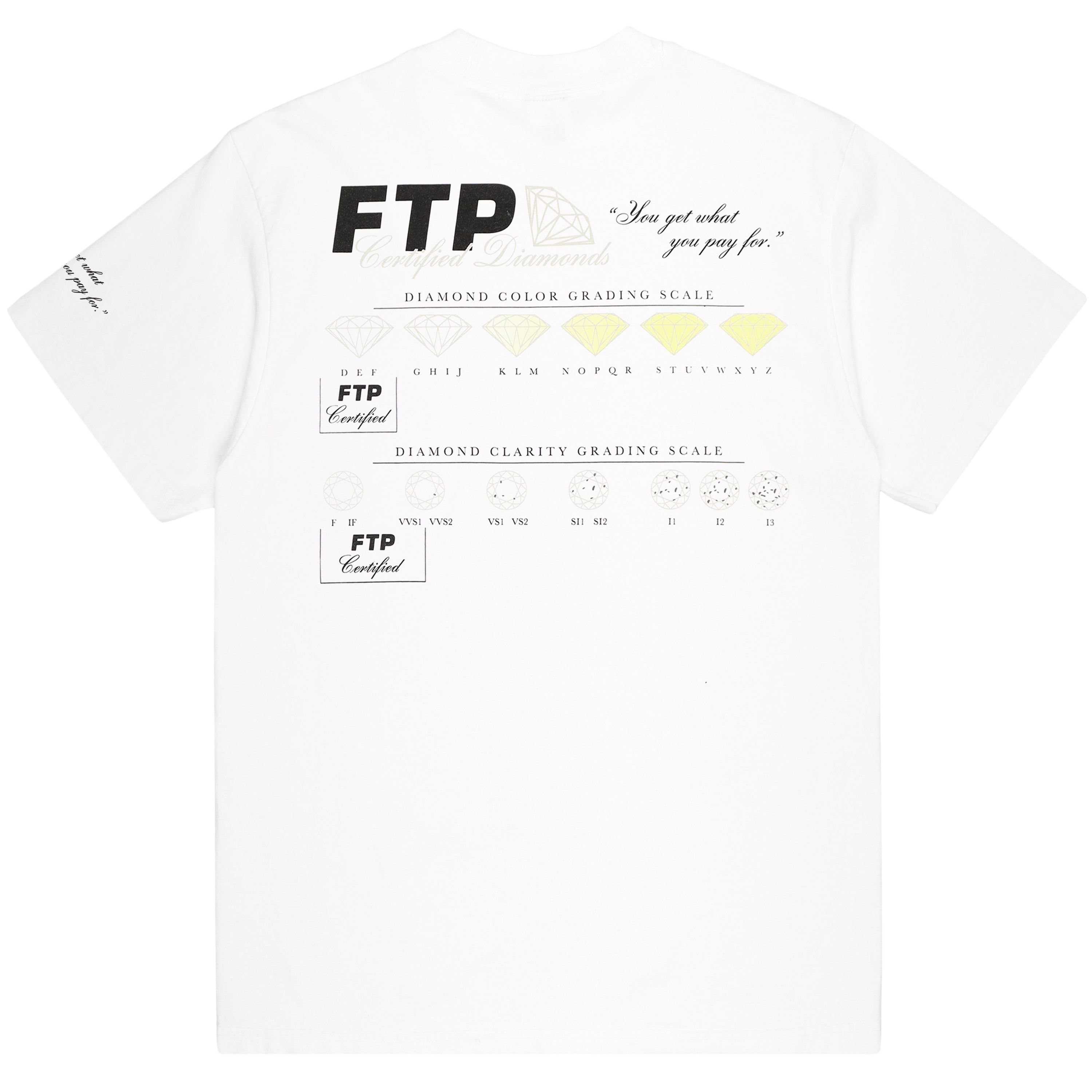 DIAMOND DEALER TEE(WHITE) sold by FTP product image thumbnail 2
