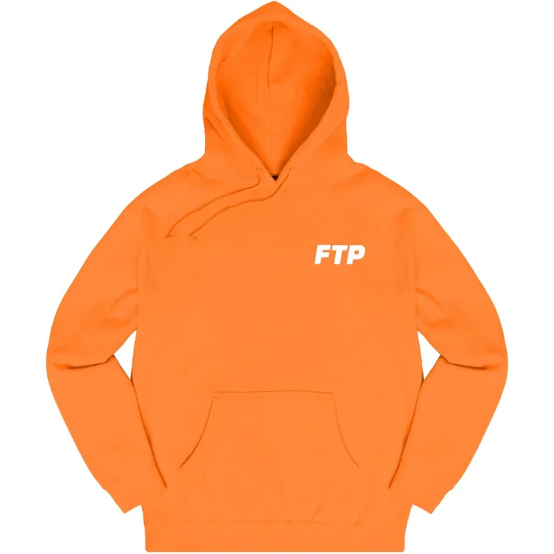 PUFF PRINT LOGO PULLOVER(ORANGE) sold by FTP