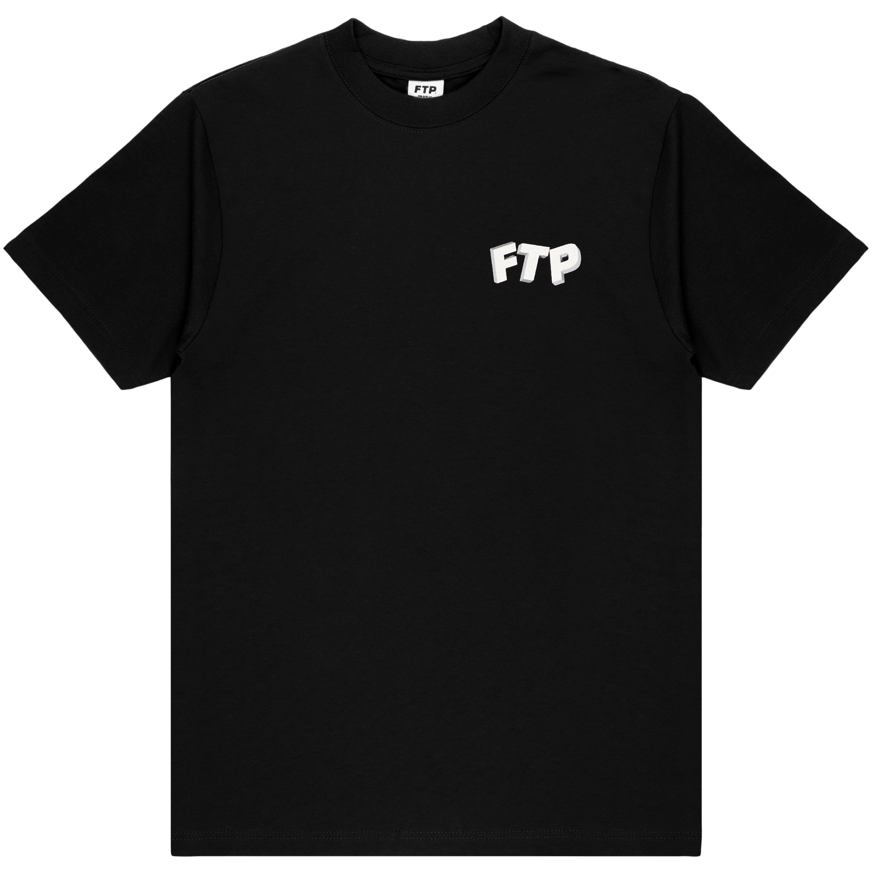 3D LOGO TEE(BLACK) sold by FTP