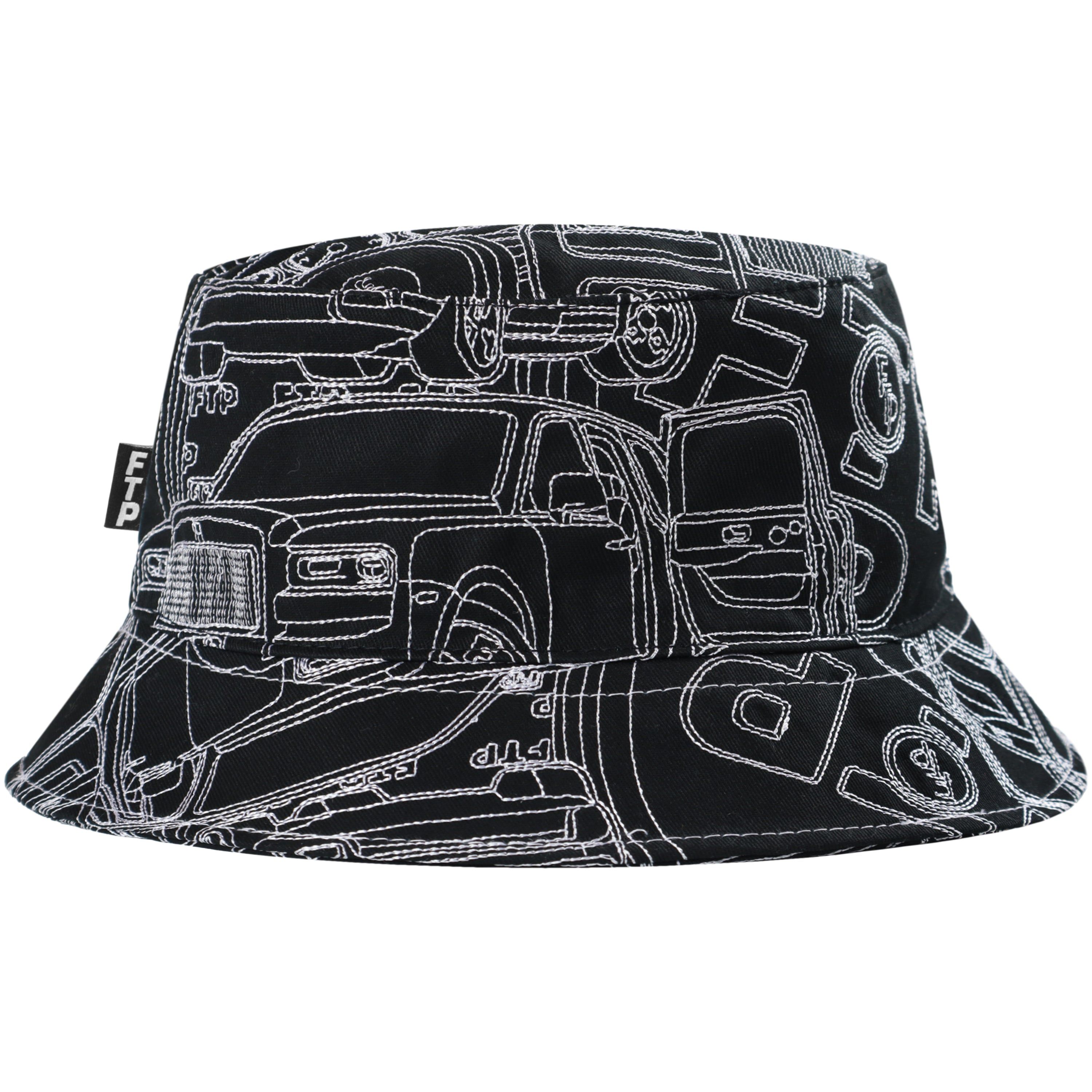 BIG BODY BUCKET HAT(BLACK) sold by FTP product image thumbnail 2