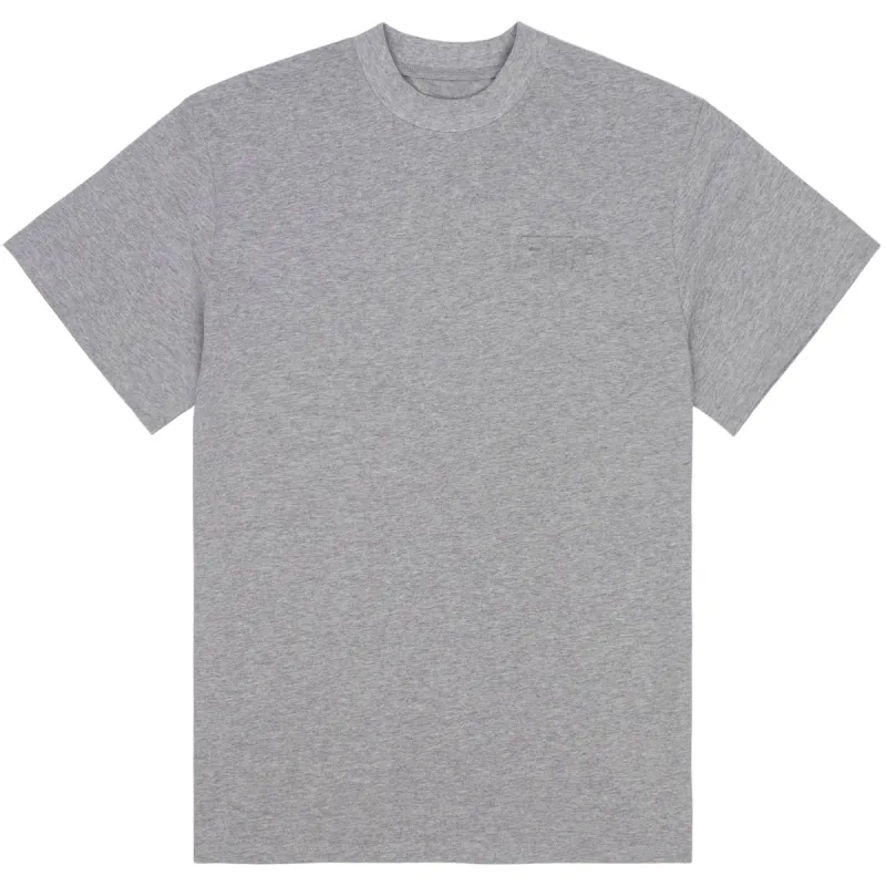 EMBOSSED LOGO TEE(HEATHER GRAY) sold by FTP
