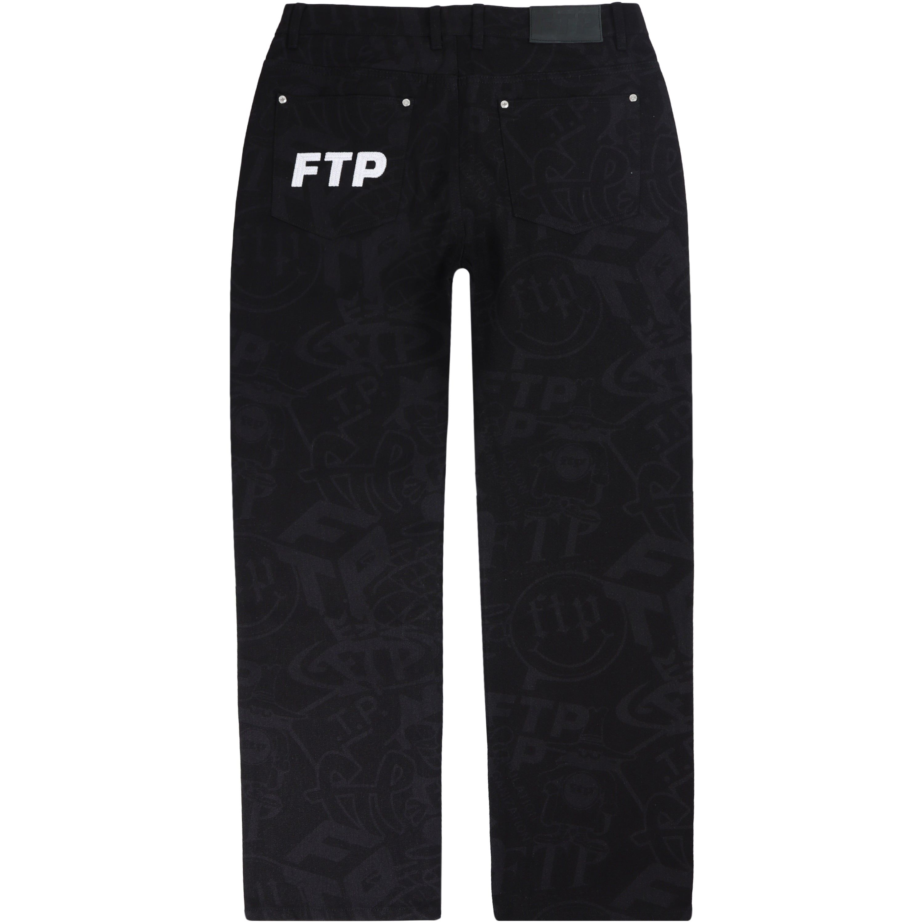 ARCHIVE DENIM PANT(BLACK) sold by FTP product image thumbnail 2