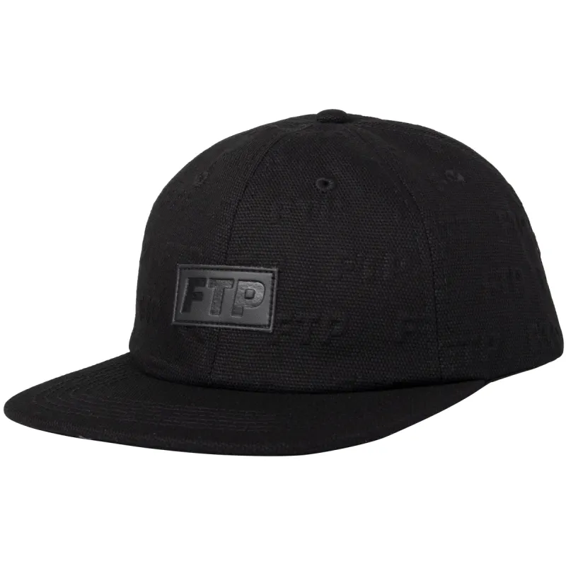 EMBOSSED LOGO 6 PANEL(BLACK) sold by FTP