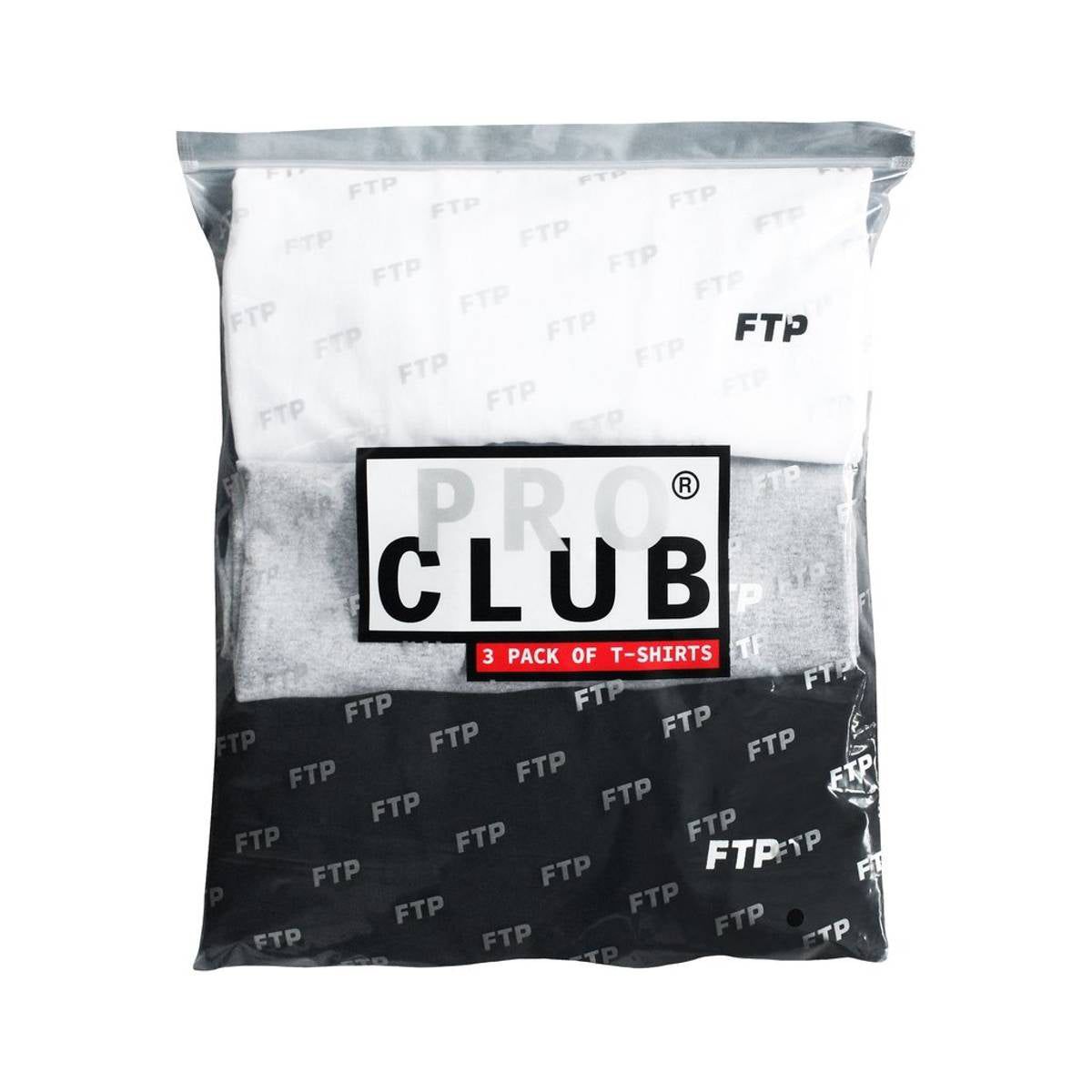 FTP + PRO CLUB 3 PACK TEES sold by FTP product image thumbnail 2