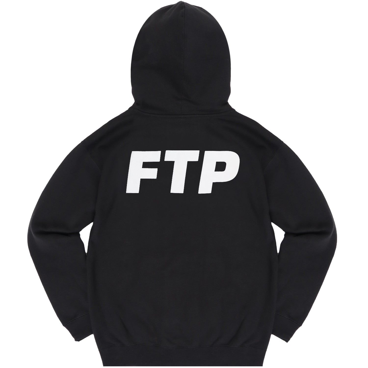PUFF PRINT LOGO PULLOVER(BLACK) sold by FTP product image thumbnail 2