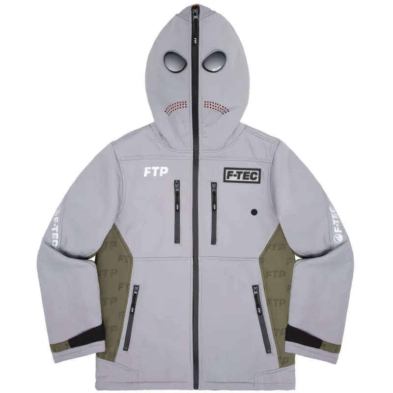 F-TEC FULL ZIP PARKA(GRAY) sold by FTP
