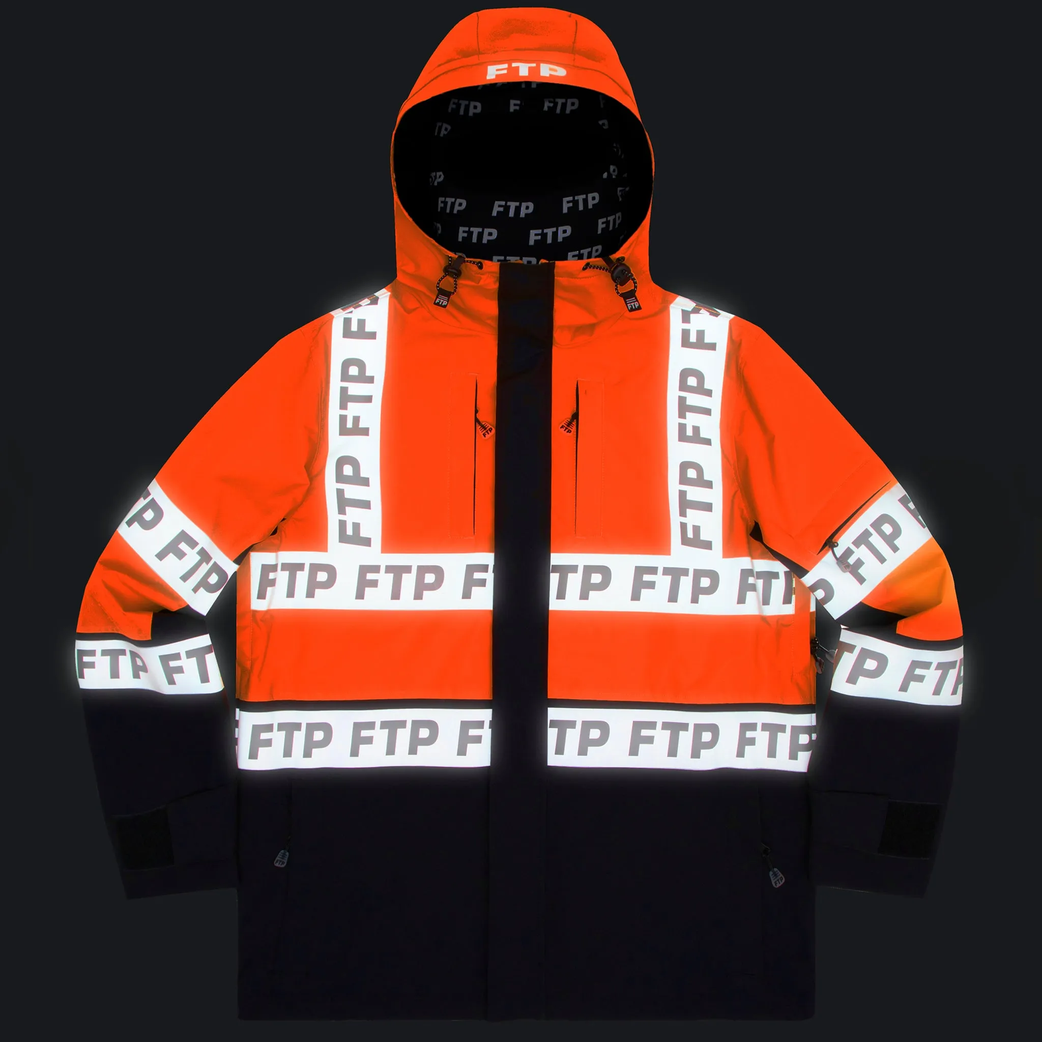 HI-VIS ALL WEATHER JACKET(SAFETY ORANGE) sold by FTP product image thumbnail 5