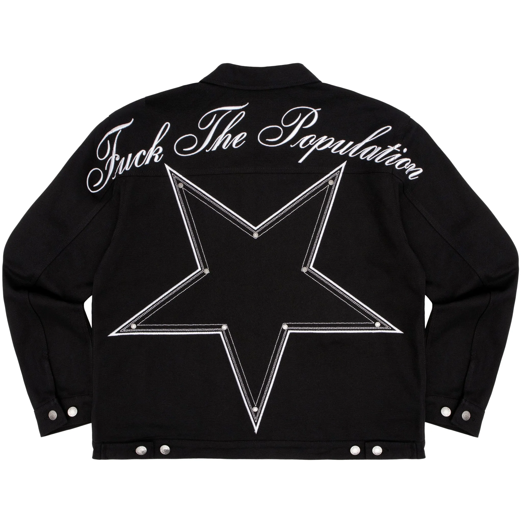 PENTAGRAM FIELD JACKET(BLACK) sold by FTP product image thumbnail 2