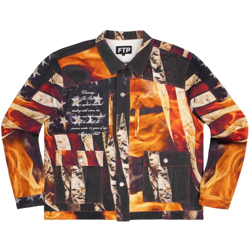 PENTAGRAM FIELD JACKET(MULTI) sold by FTP