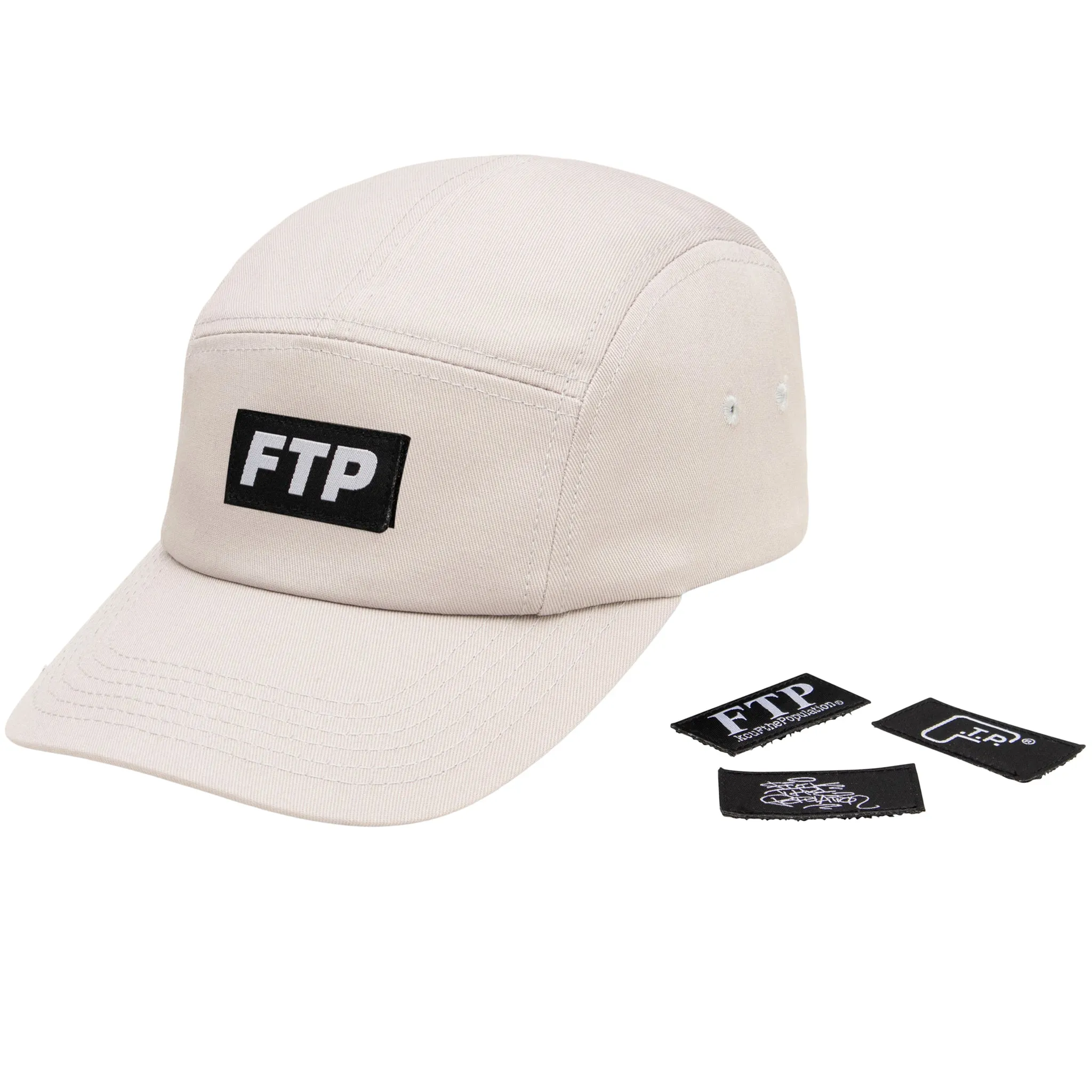 VELCRO LOGO CAMP HAT(GRAY) sold by FTP product image thumbnail 2