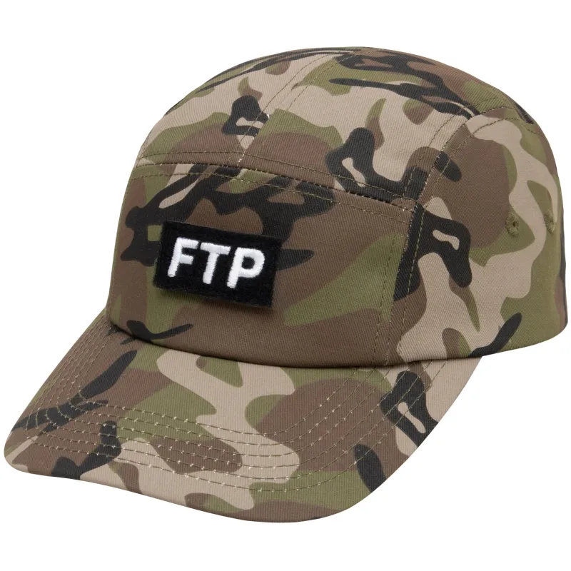 VELCRO LOGO CAMP HAT(CAMO) sold by FTP