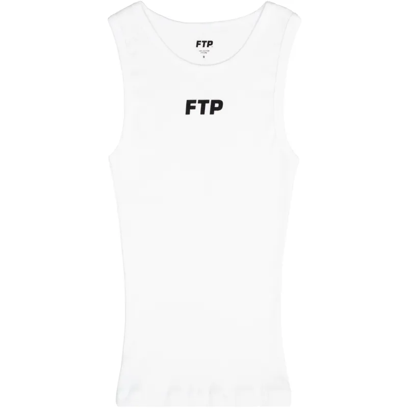 LOGO WOMEN'S TANK TOP(WHITE) sold by FTP