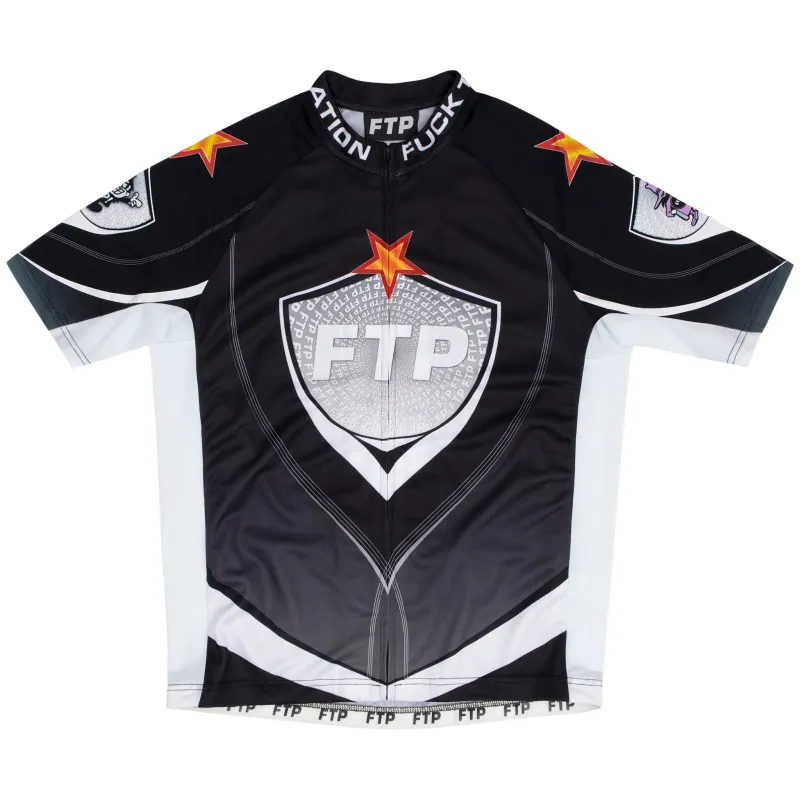 GRADIENT CYCLING JERSEY(BLACK) made by FTP