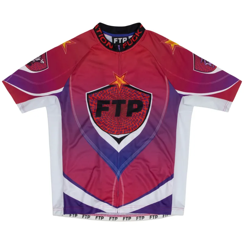 GRADIENT CYCLING JERSEY(RED) sold by FTP