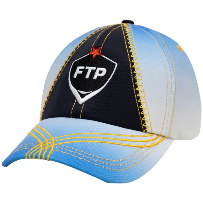 GRADIENT STRETCH FIT 6 PANEL(BLUE) made by FTP