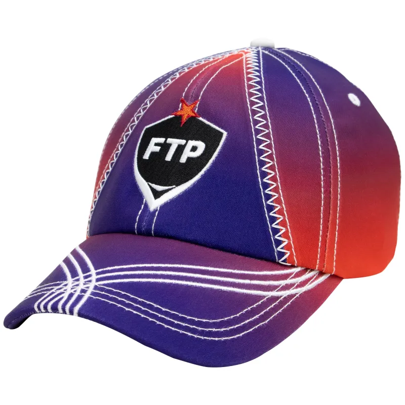 GRADIENT STRETCH FIT 6 PANEL(PURPLE) made by FTP